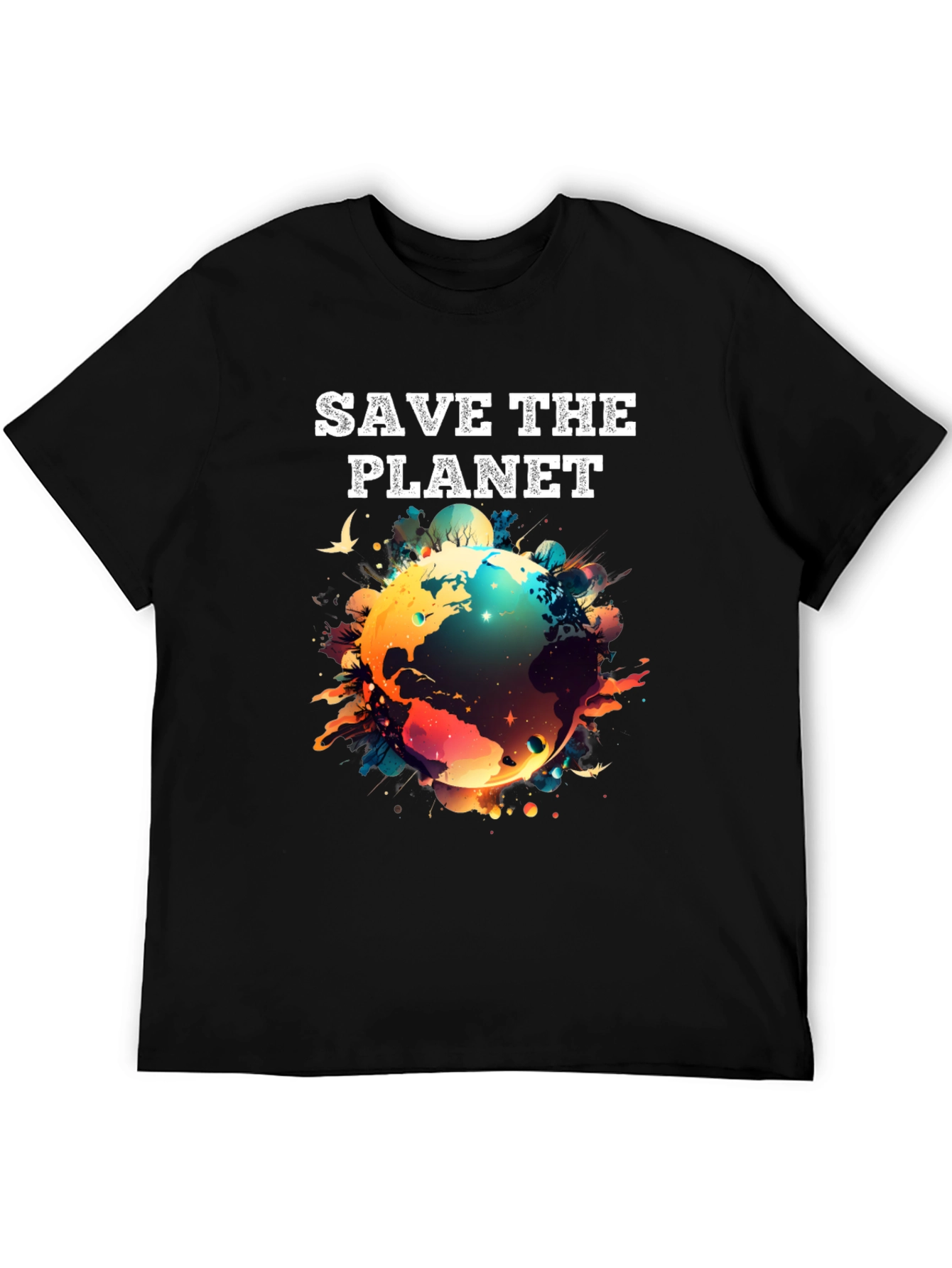 Save the Planet Graphic T-Shirt - Eco-Friendly Fashion - 5