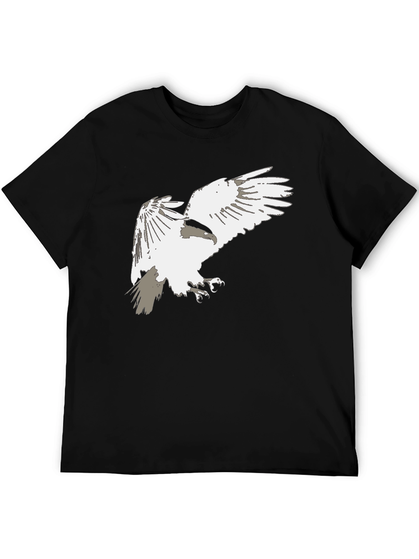 Black Eagle Graphic Print T-Shirt view 5