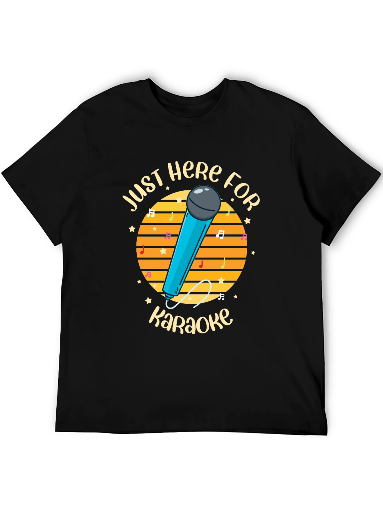 Just Here For Karaoke T-Shirt - 5