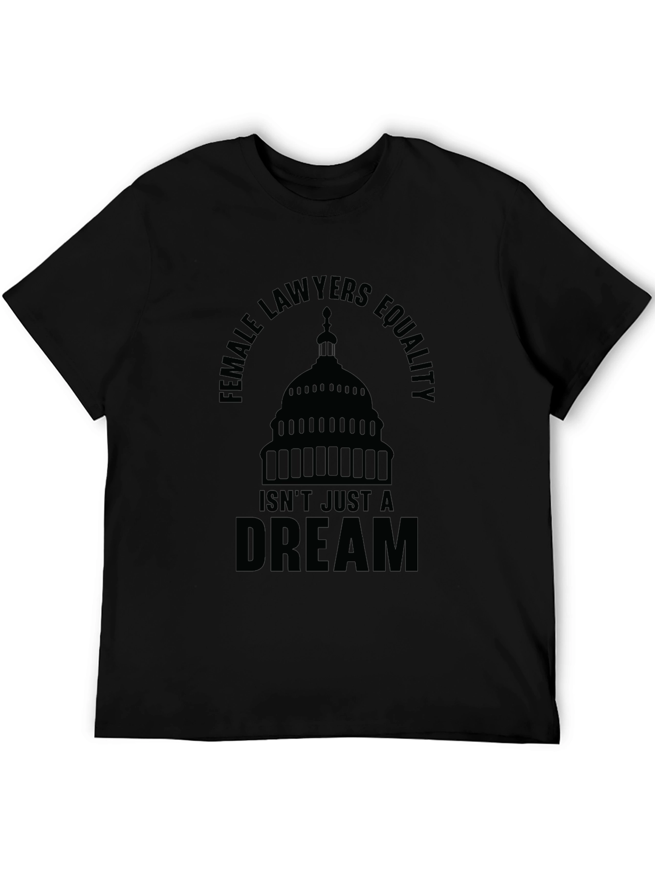 Black Female Lawyers Equality Dream T-Shirt view 5