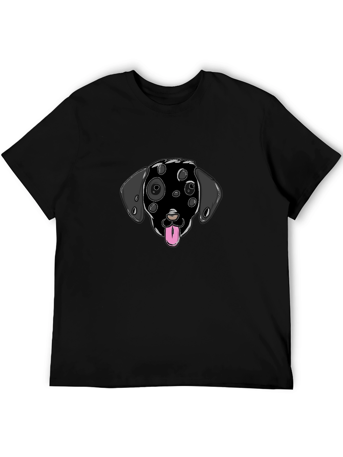 Black Black Dog Spot T-Shirt view 5