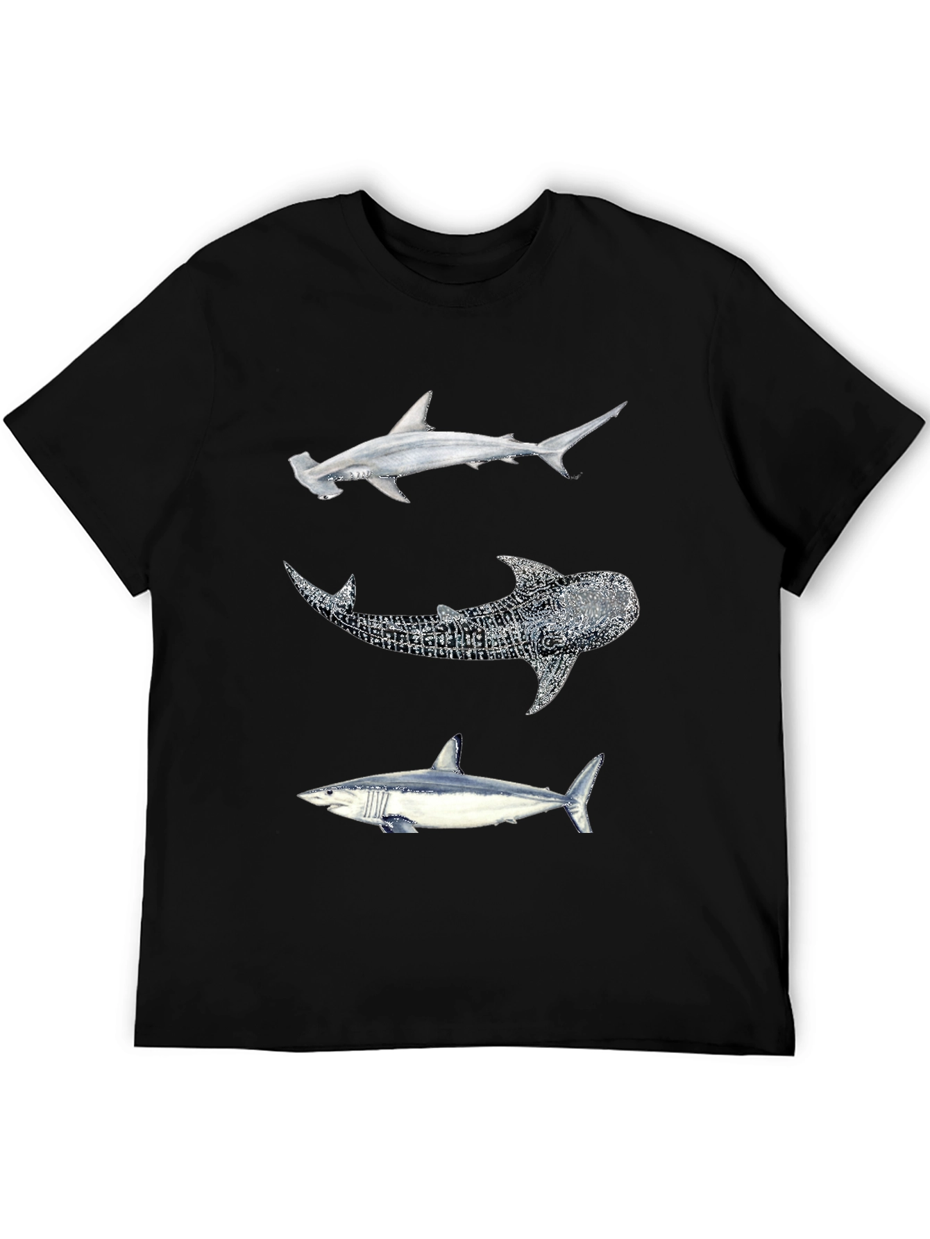 Black Shark Trio Black T-Shirt view 5