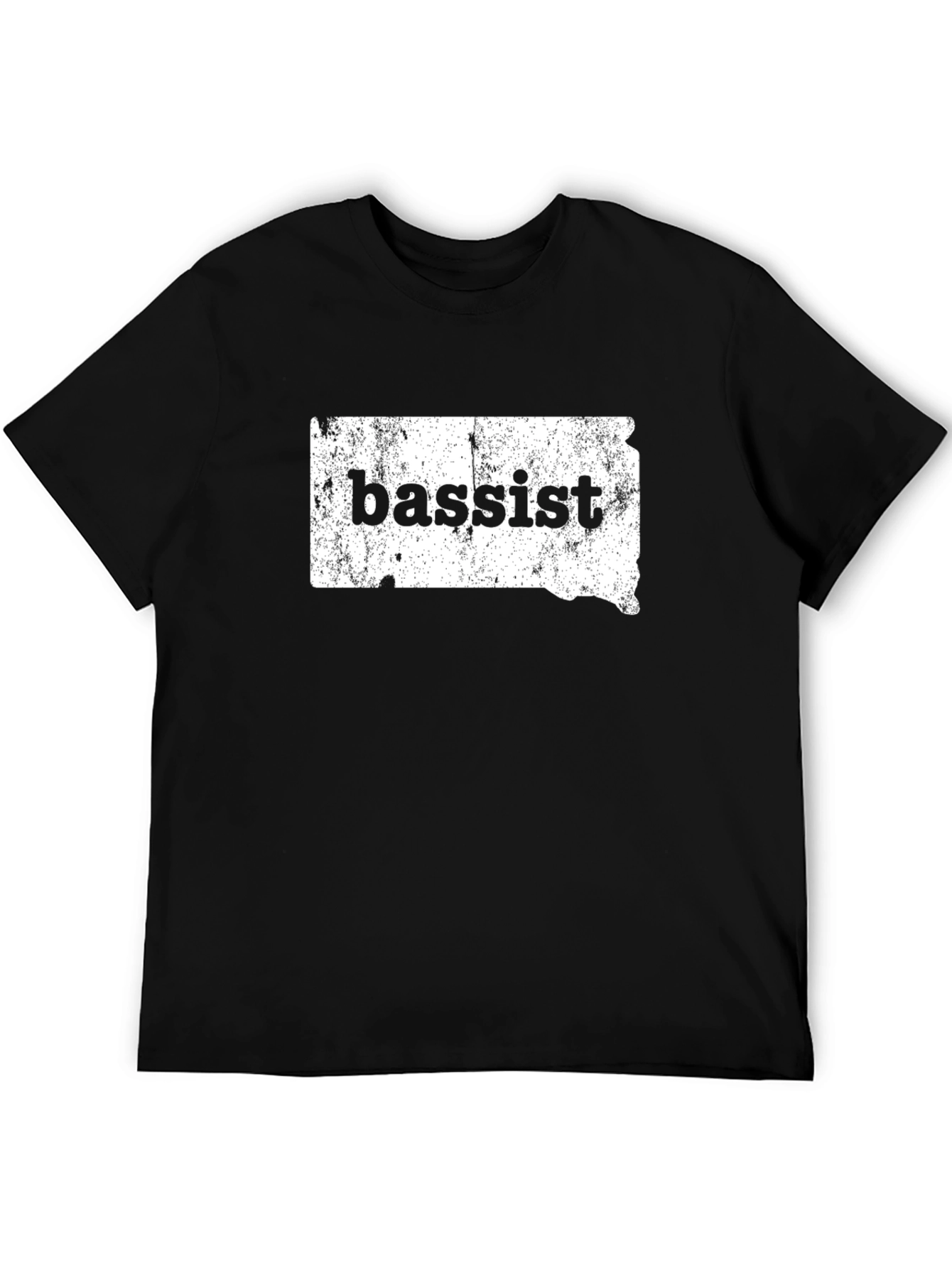 Black Bassist South Dakota State T-Shirt view 5