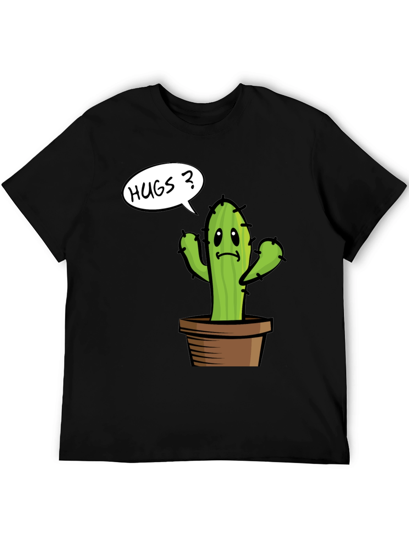 Cactus Hugs Graphic Tee - Soft Cotton Comfort - 5