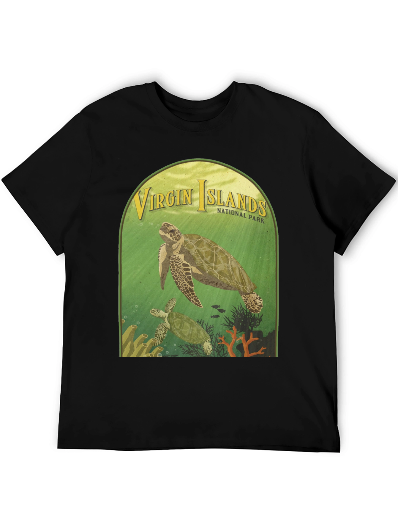 Virgin Islands National Park Turtle T-Shirt - 5