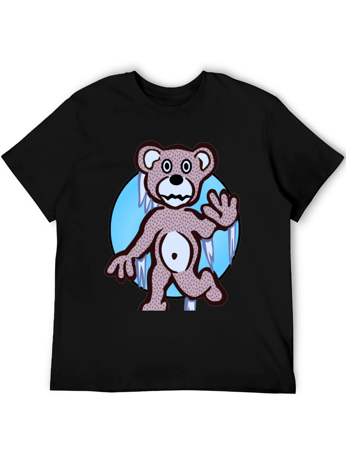 Black Dancing Bear Graphic Tee - Grateful Dead Inspired view 5
