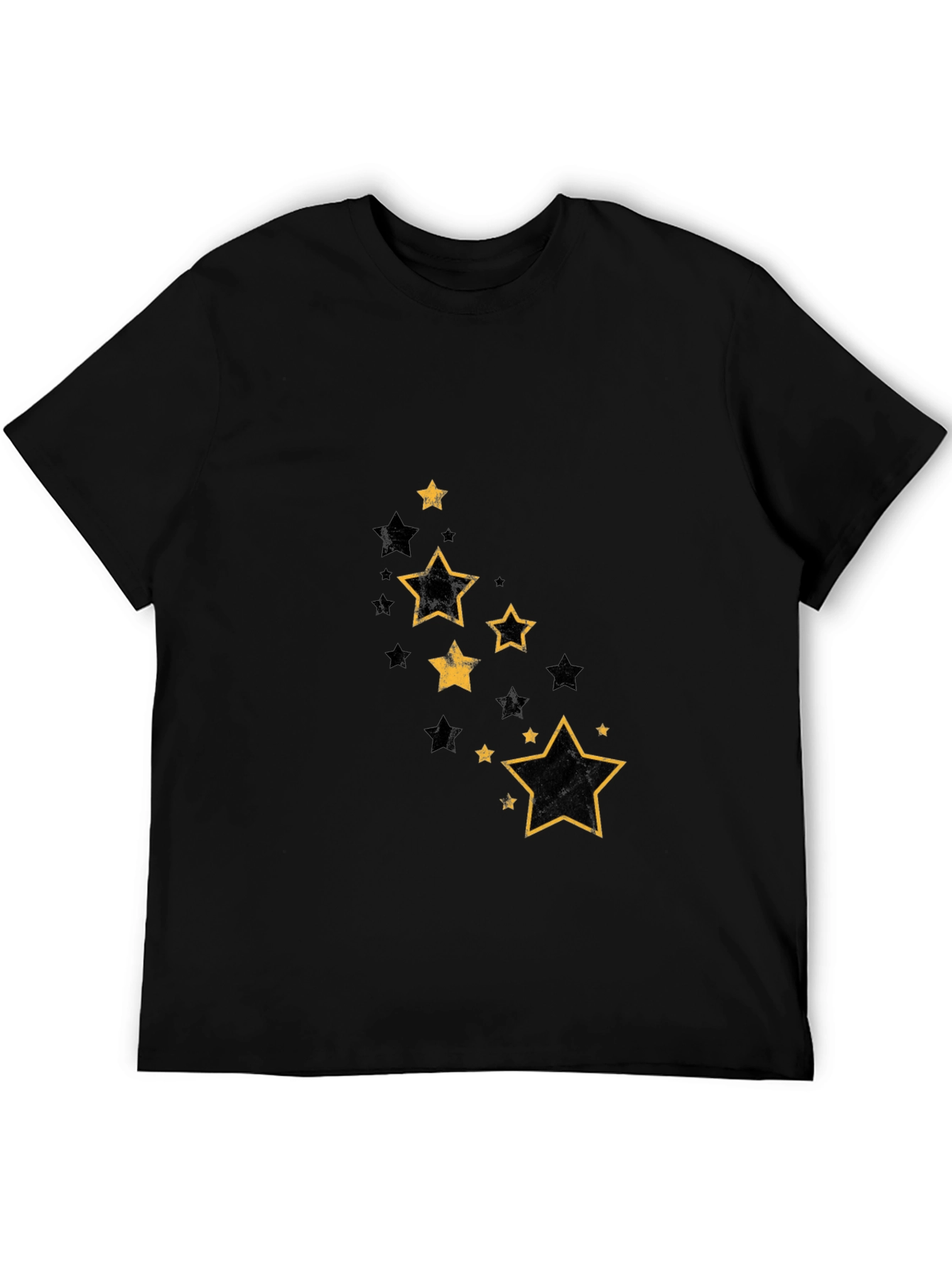 Black Star Graphic Black T-Shirt view 5