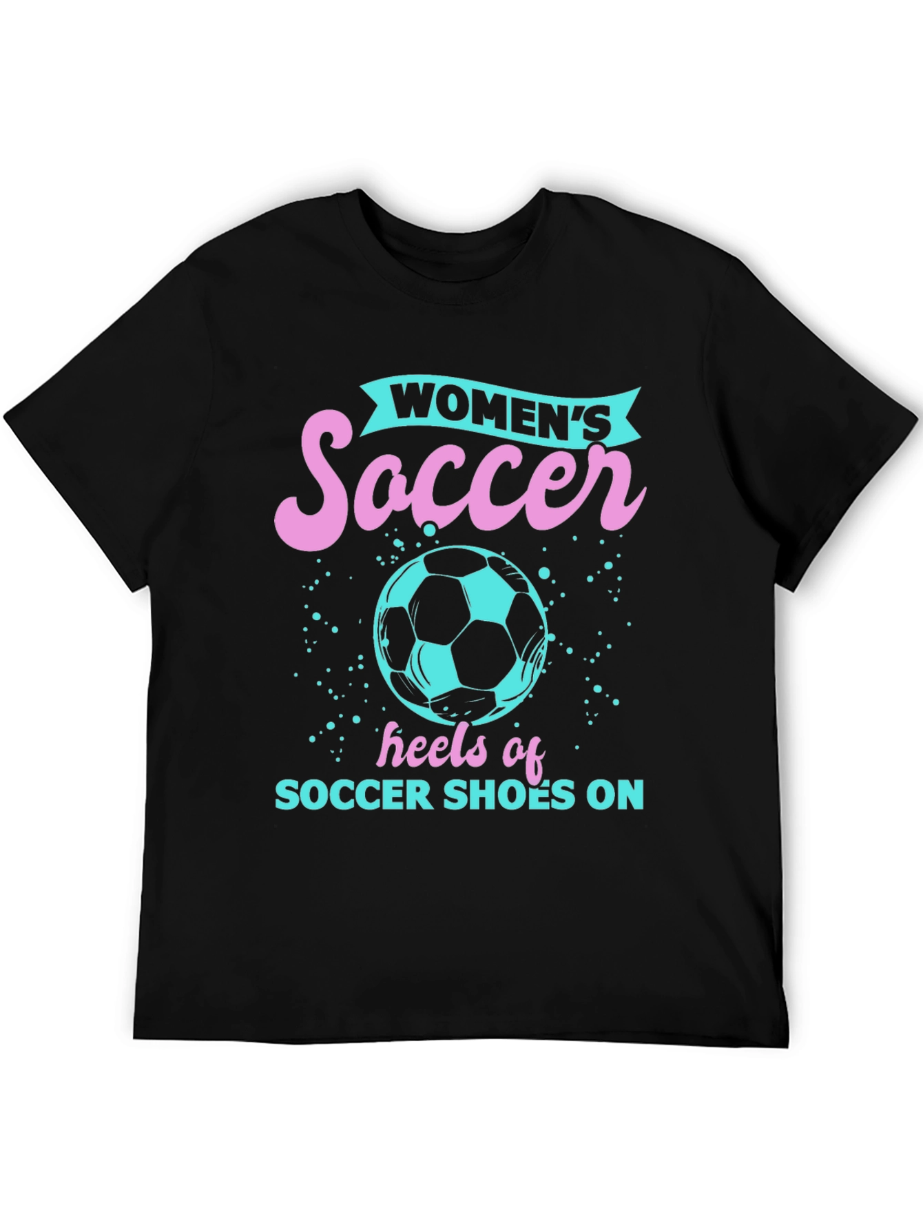 Women's Soccer Heels Graphic Tee - 5