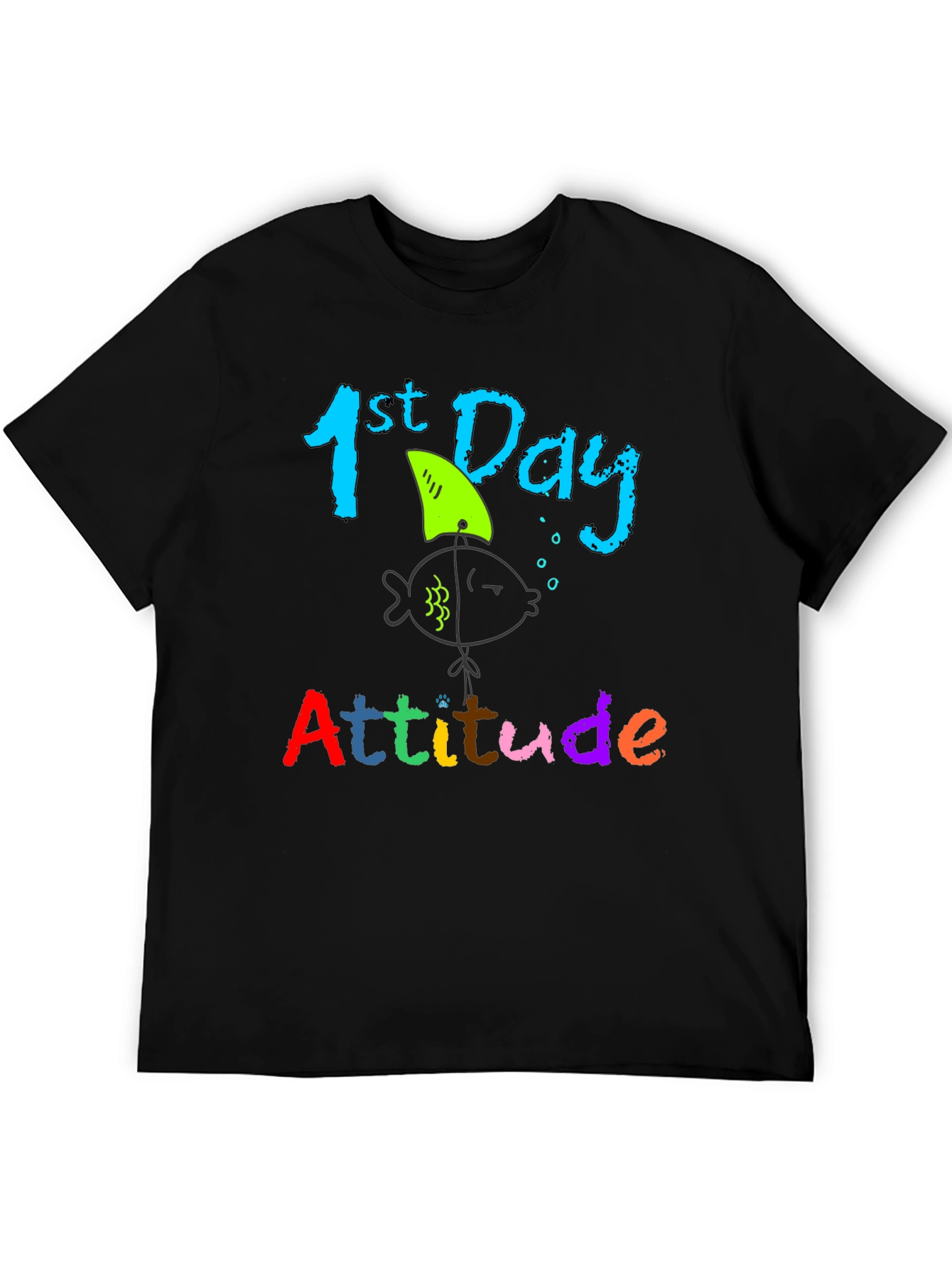 1st Day Attitude T-Shirt - Back to School - 5
