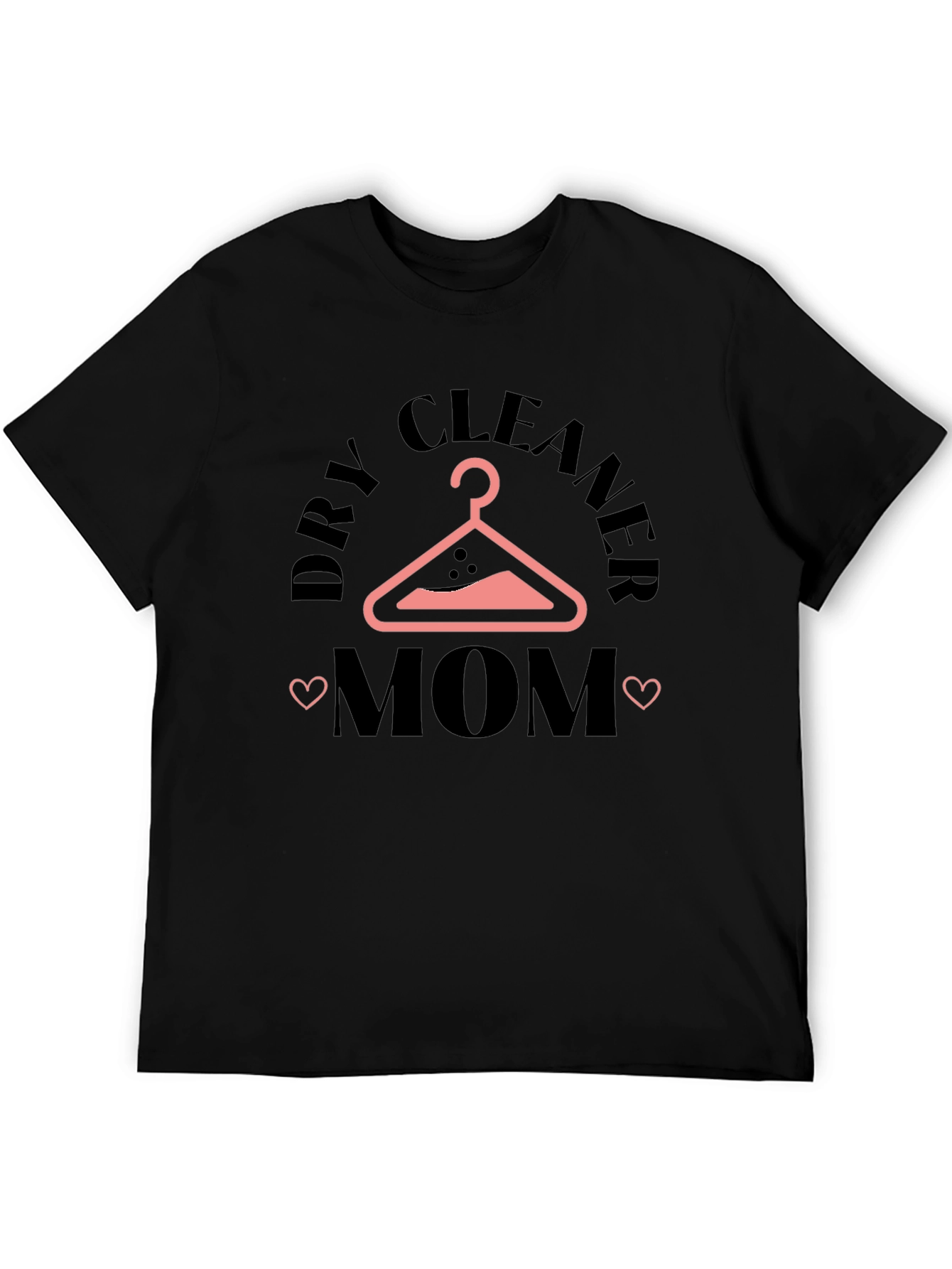 Black Dry Cleaner Mom T-Shirt - Stylish Graphic Tee view 5