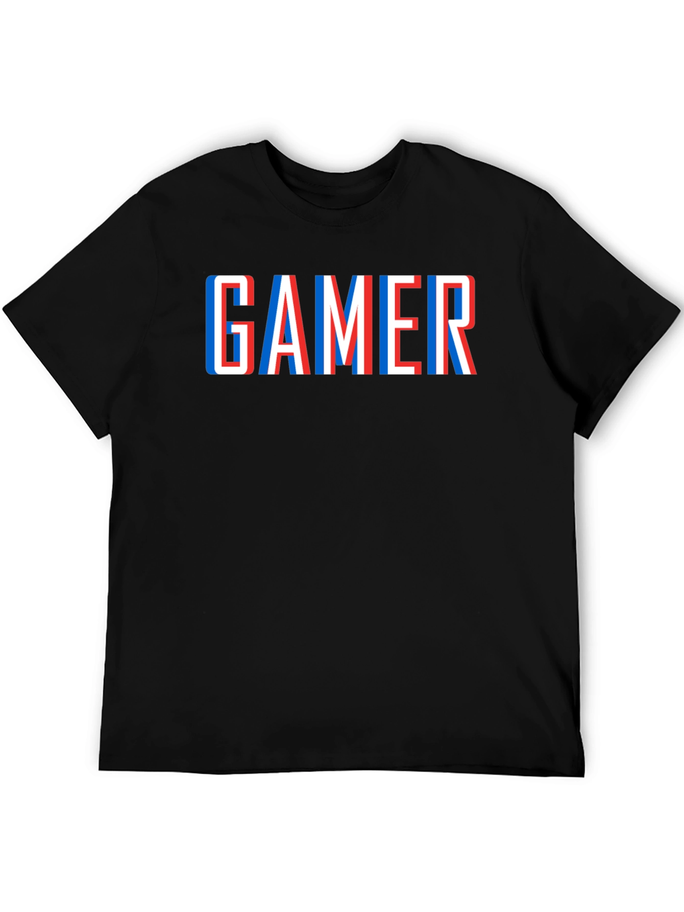 Black Gamer T-Shirt - Stylish Black Tee for Gaming Enthusiasts view 5