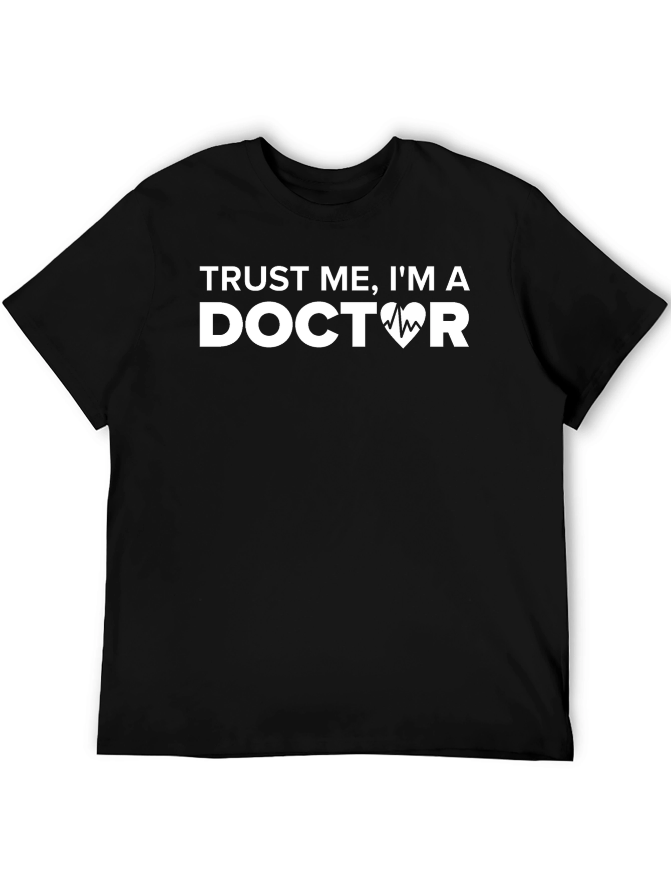 Black Trust Me I'm A Doctor T-Shirt Medical Physician Tee view 5