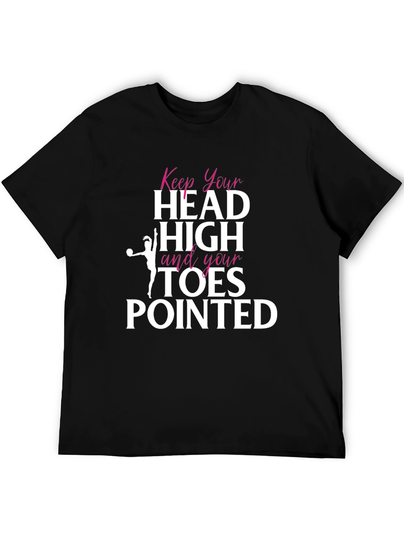 Black Keep Your Head High Graphic Tee view 5
