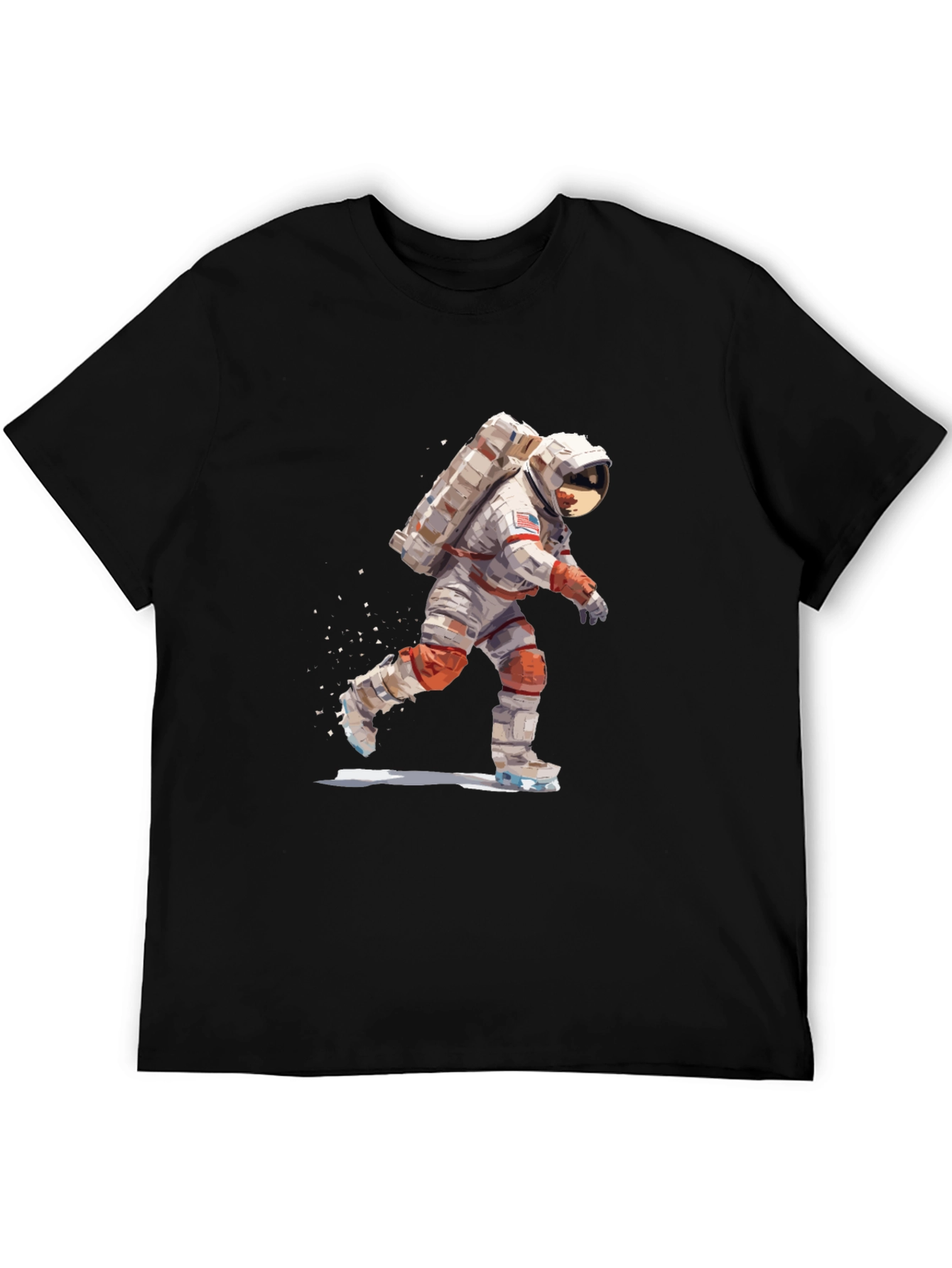 Black Astronaut Graphic Tee - Explore in Style view 5