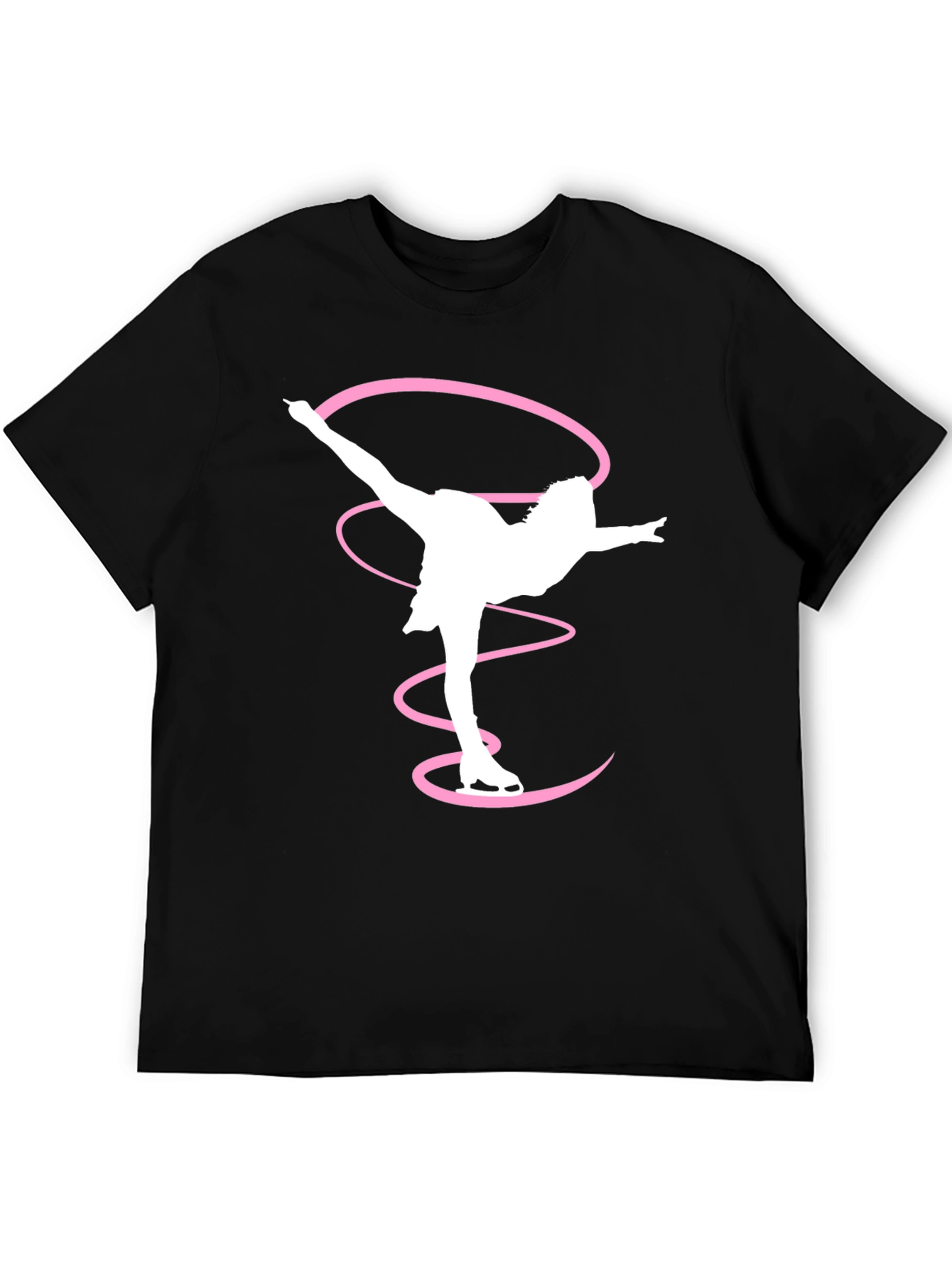 Black Figure Skating Tee - Artistic Sportswear view 5