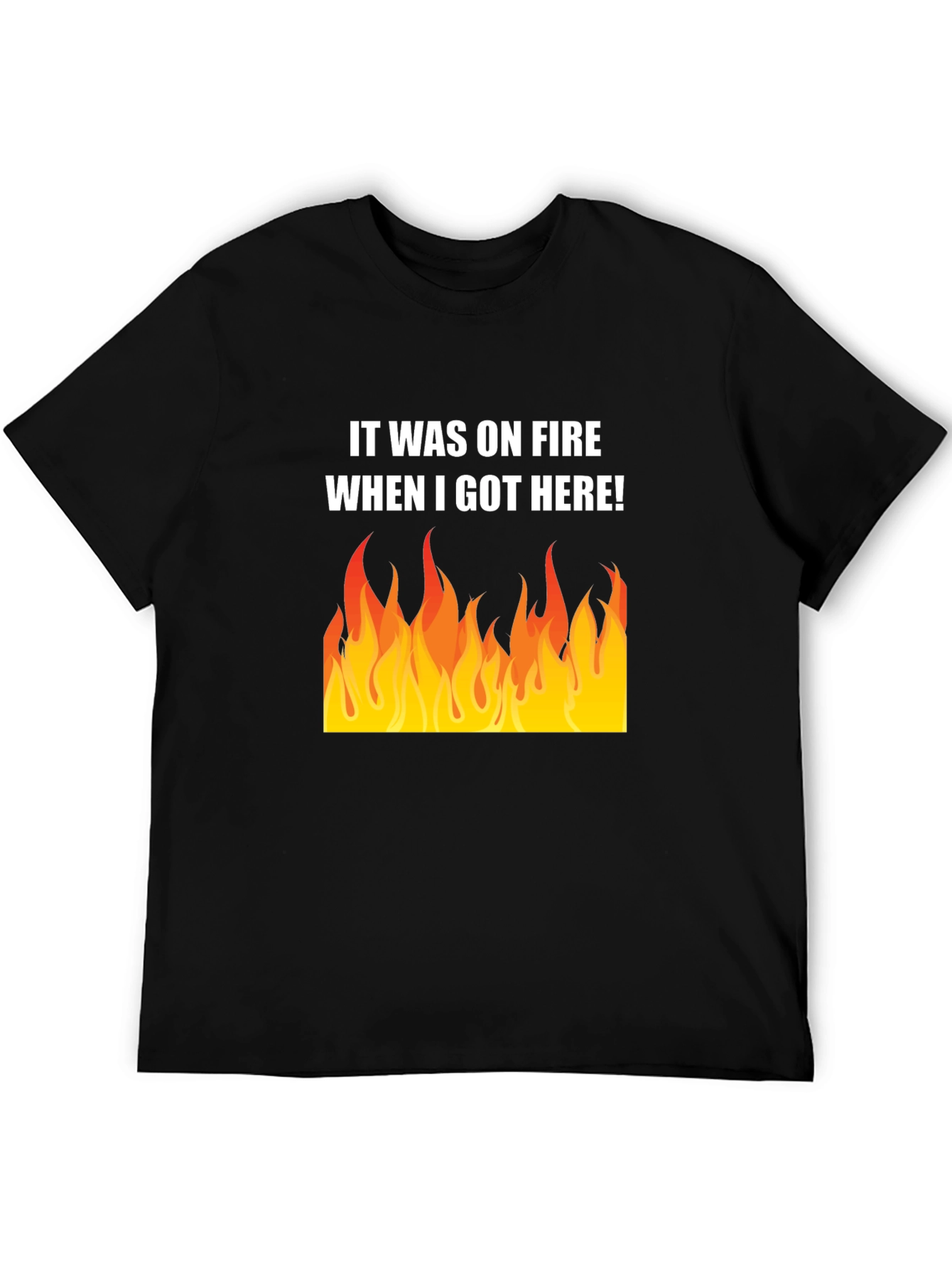 It Was on Fire Graphic Tee - 5