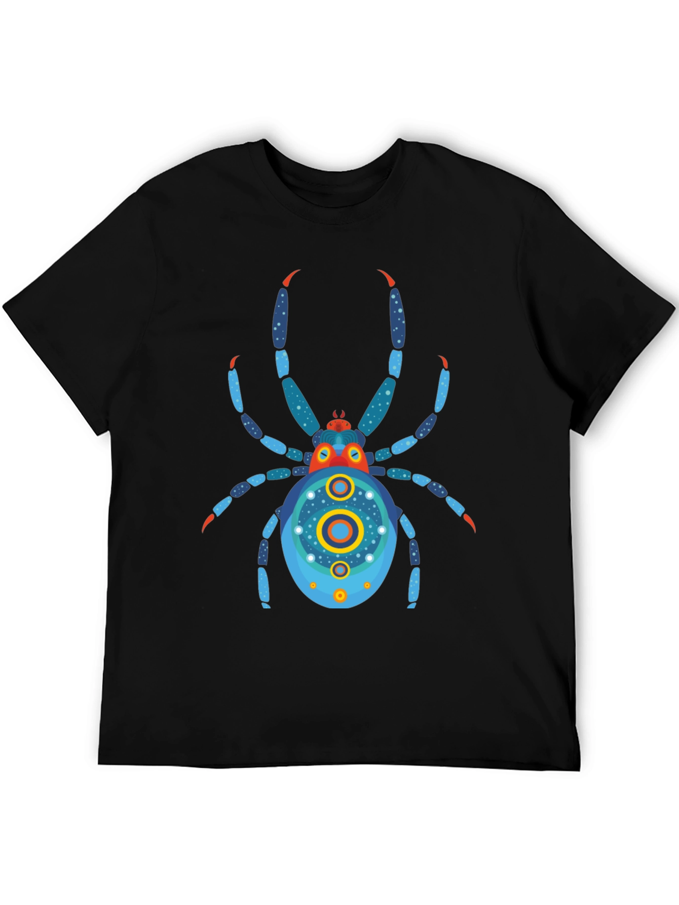 Black Spider Graphic T-Shirt view 5