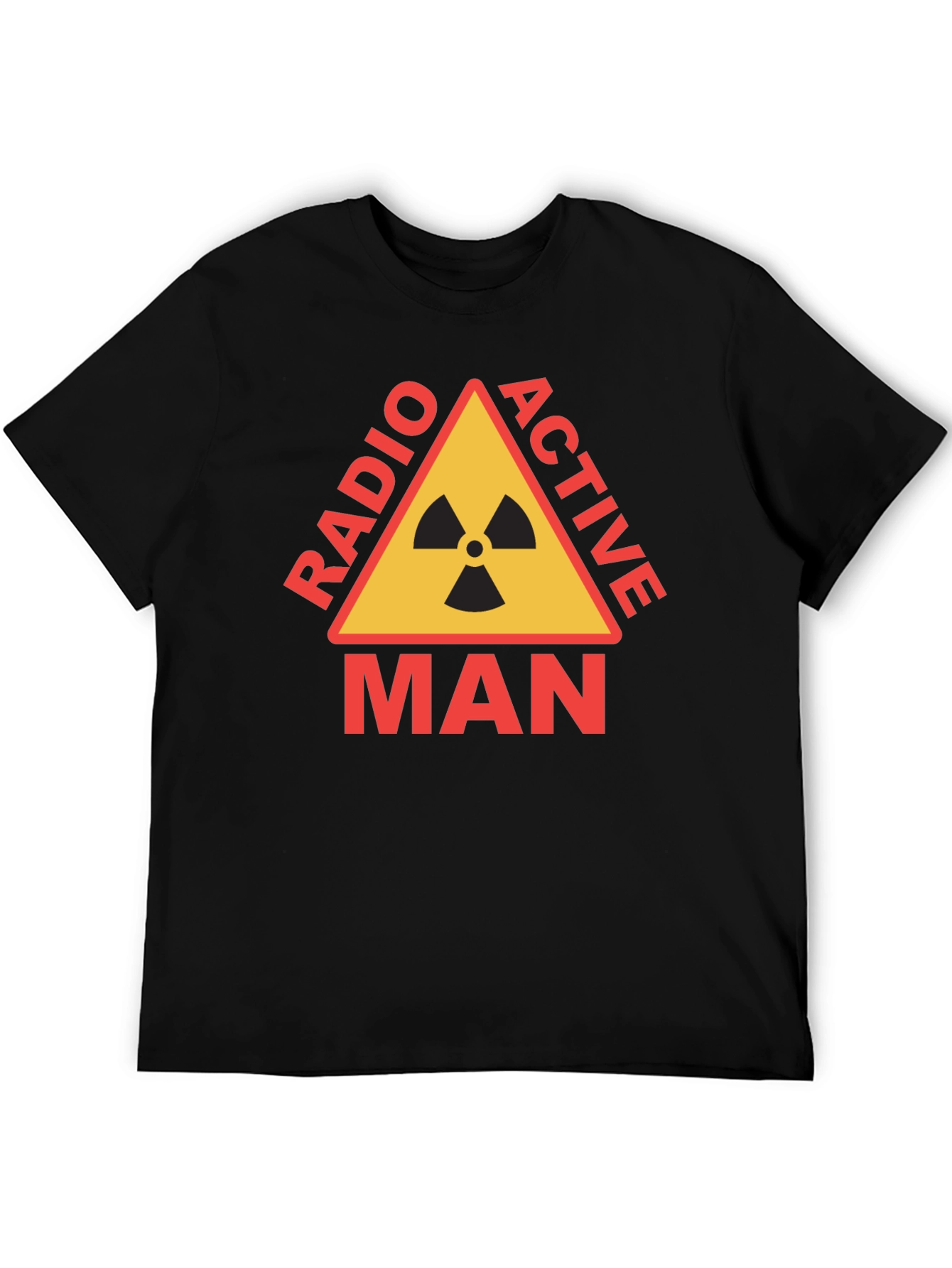 Black Radioactive Man T-Shirt - Nuclear Symbol Tee view 5