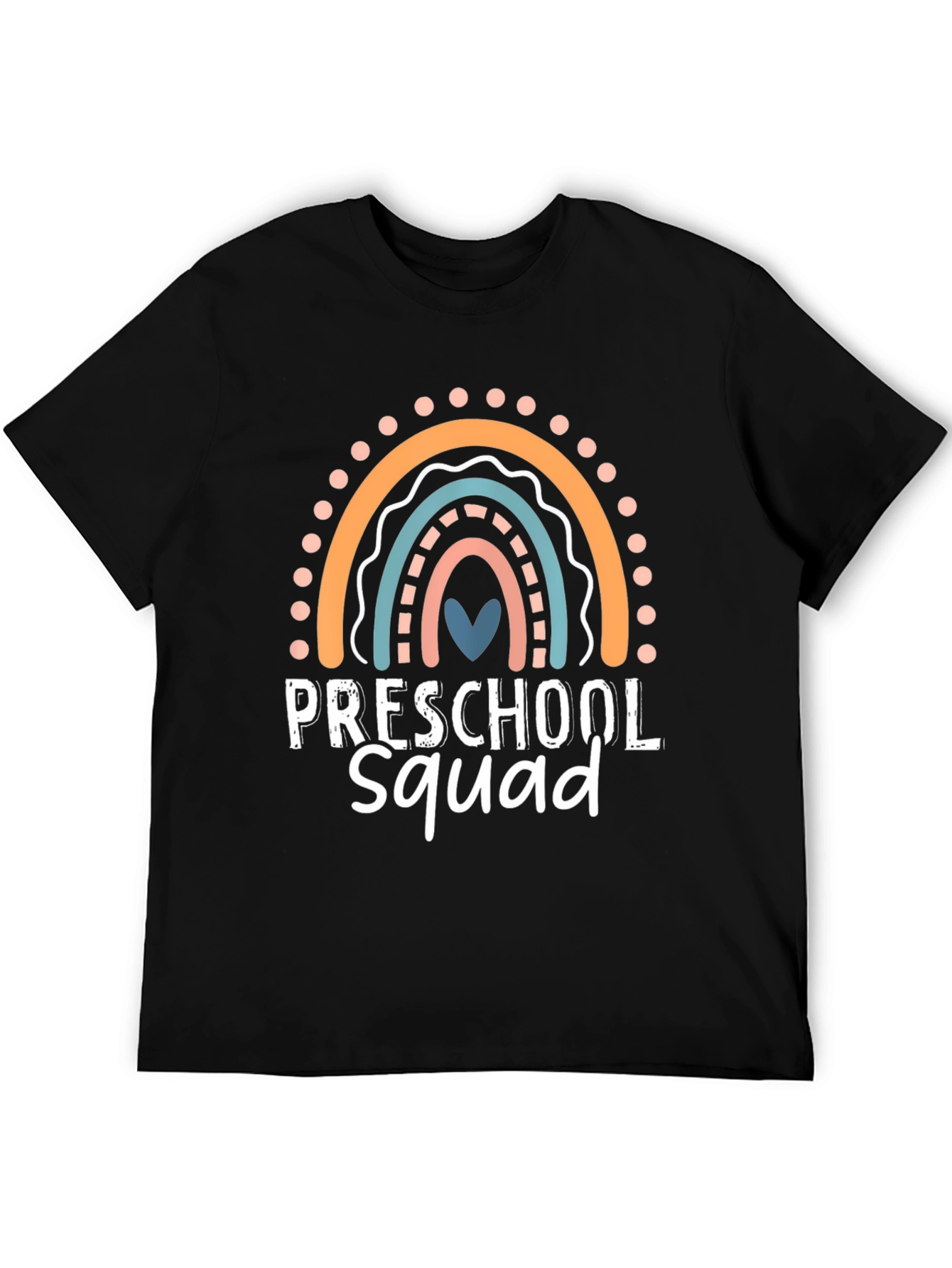 Black Preschool Squad T-Shirt view 5