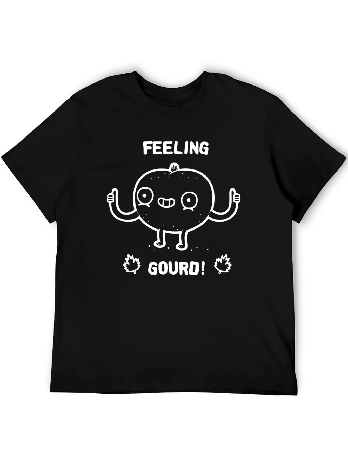Feeling Gourd Funny Graphic T-Shirt - 5