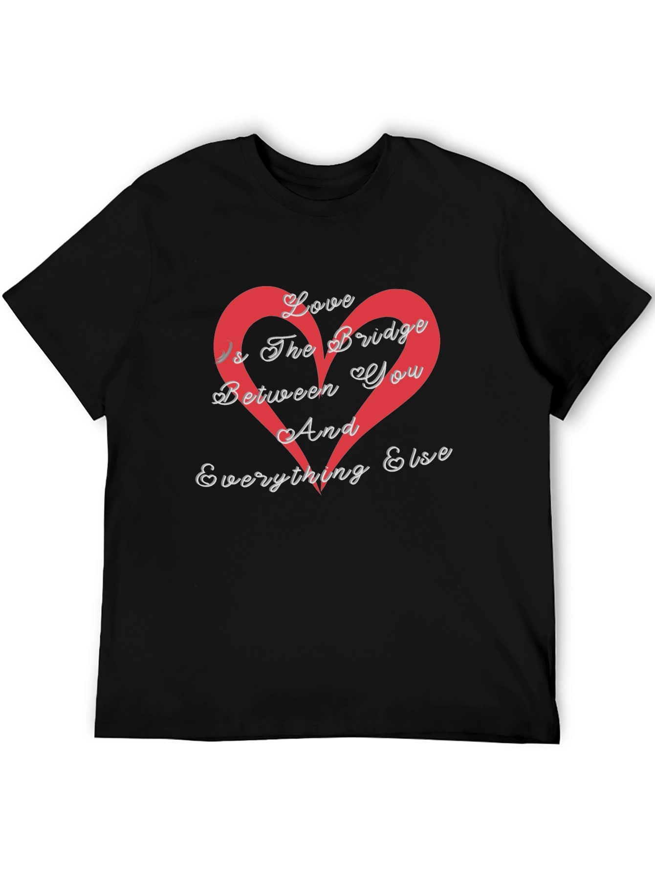 Black Love Is The Bridge Graphic Tee view 5