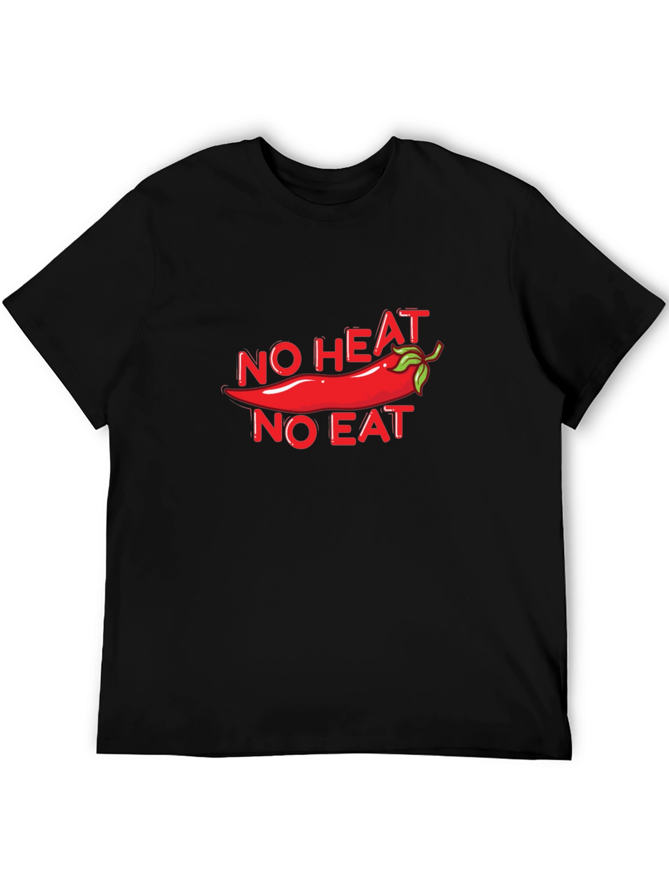 Spicy Food Lover T-Shirt - No Heat No Eat - 5