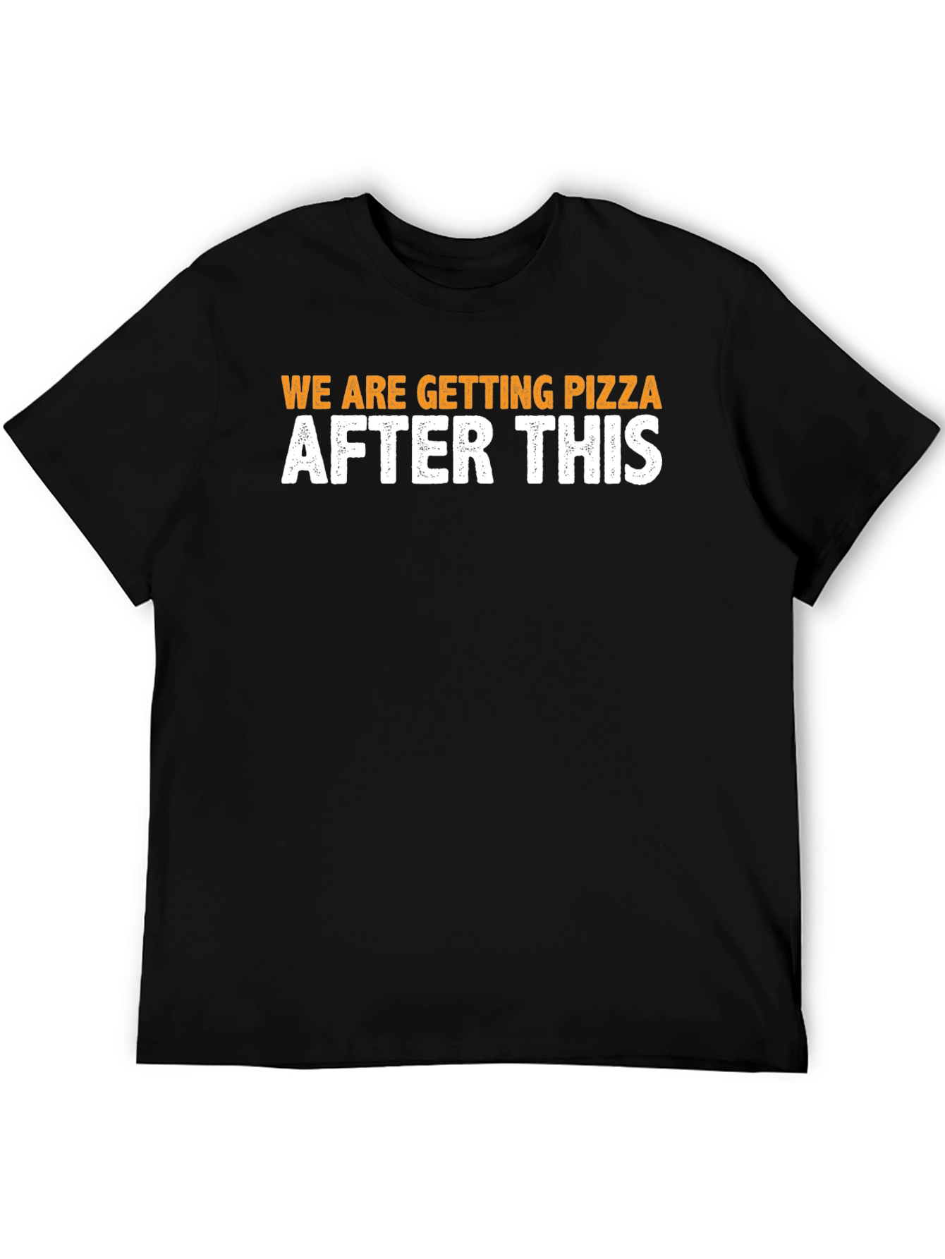 Black Pizza After This T-Shirt - Funny Foodie Tee view 5