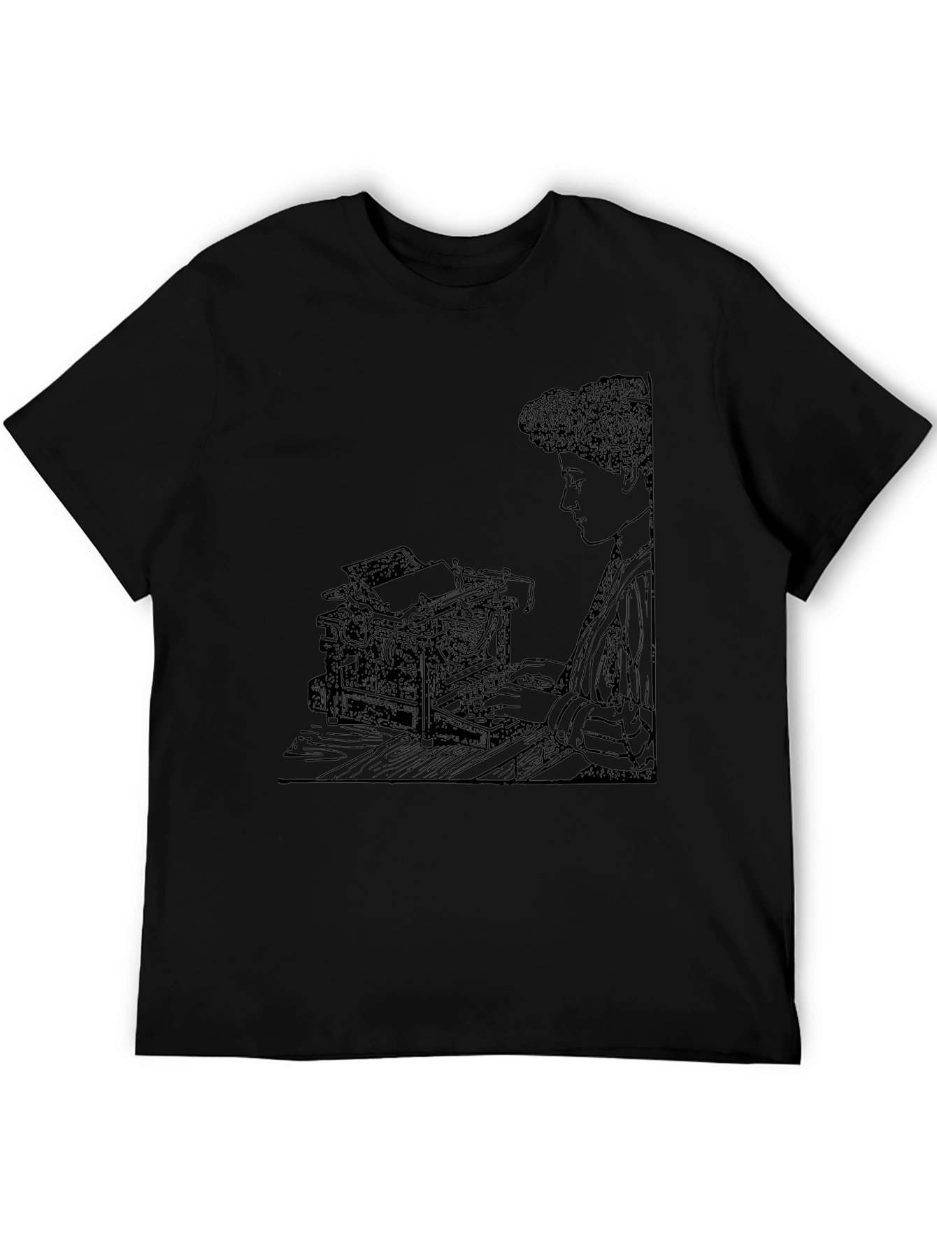 Vintage Typewriter T-Shirt - 5