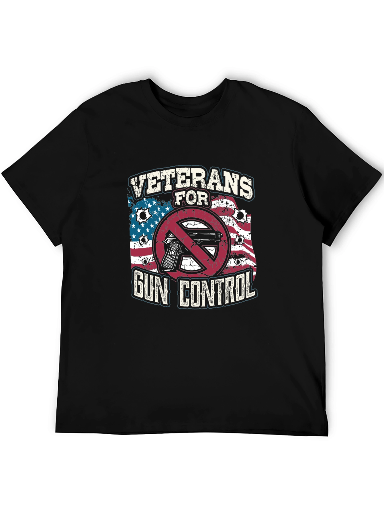 Black Veterans for Gun Control T-Shirt view 5