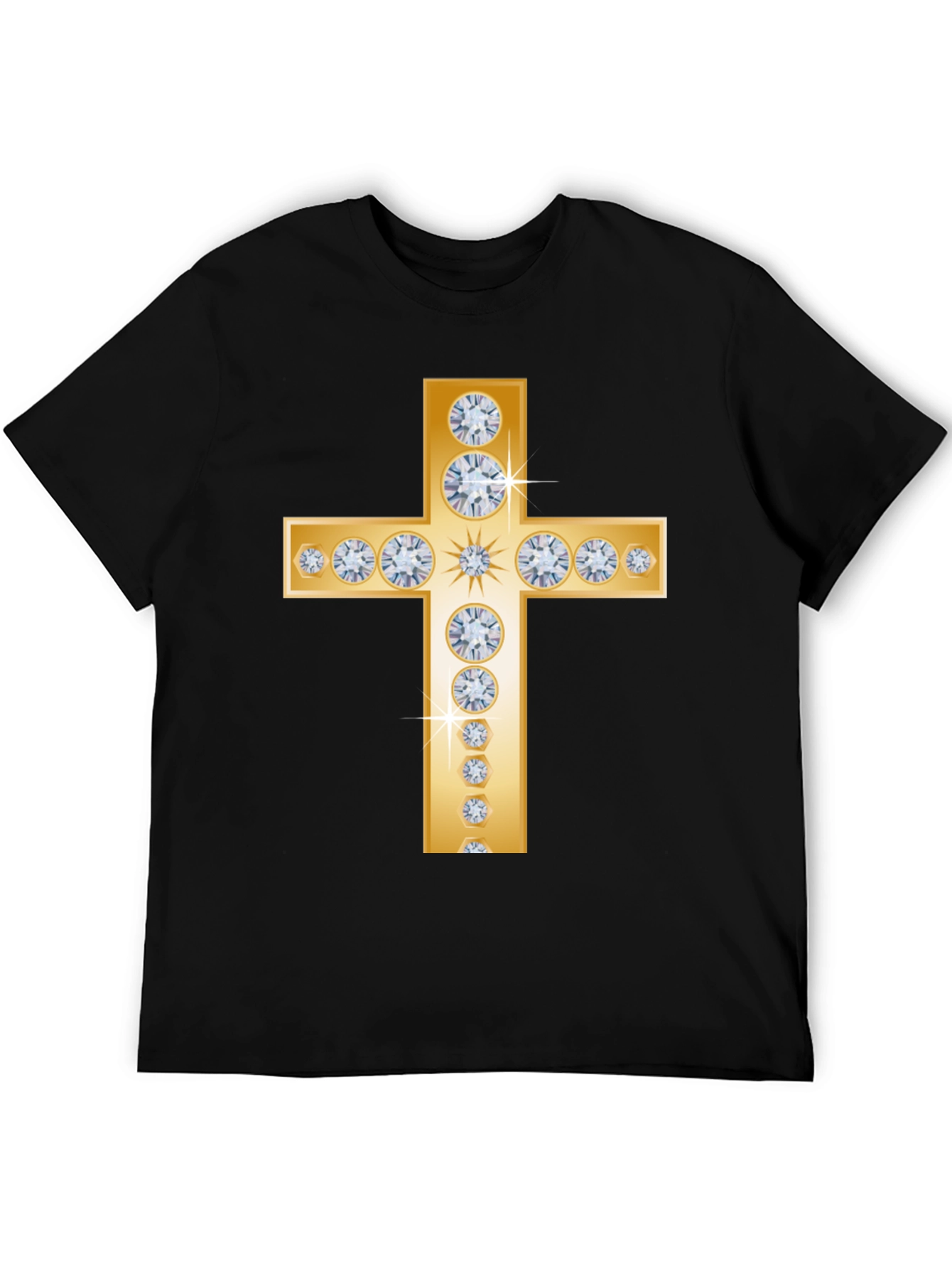 Black Diamond Cross Graphic Tee view 5