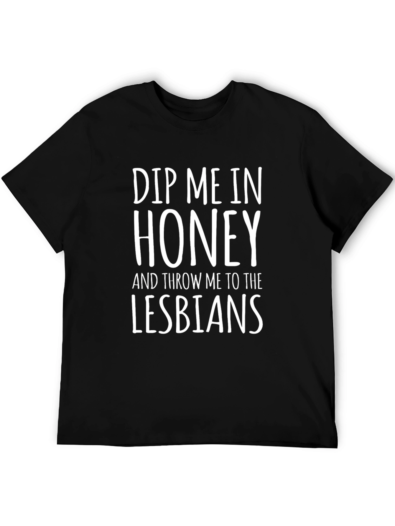 Black Dip Me In Honey Funny Graphic Tee view 5