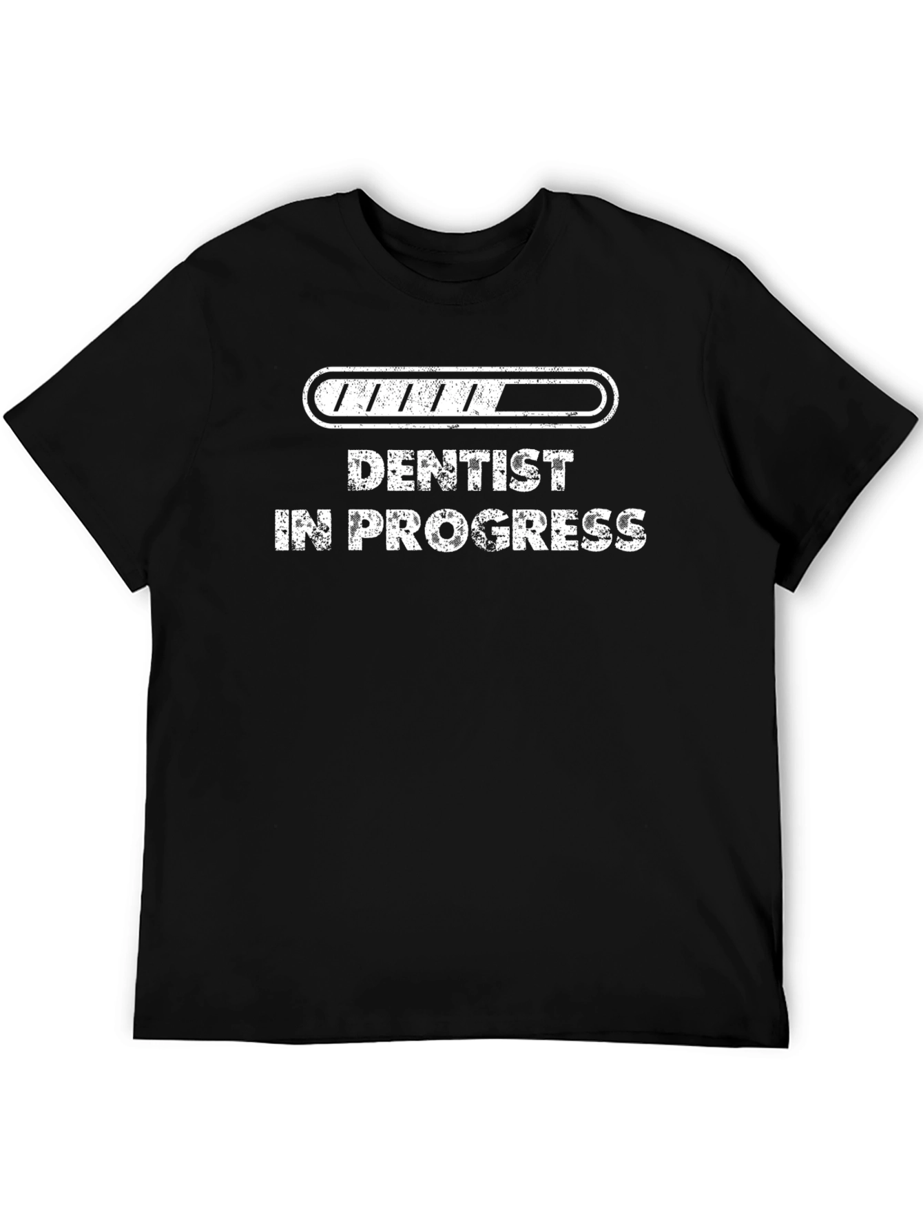 Black Dentist In Progress T-Shirt Funny Future Dental Student Gift Tee view 5