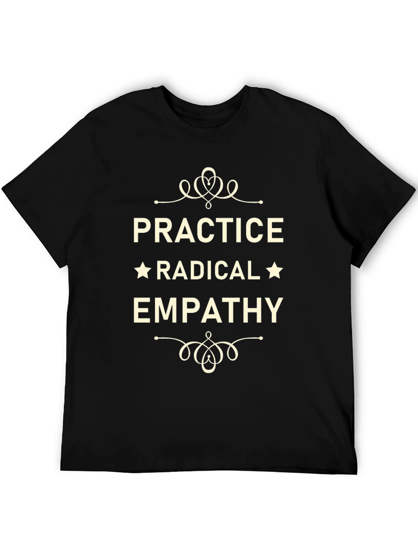 Black Practice Radical Empathy Graphic Tee - Black view 5