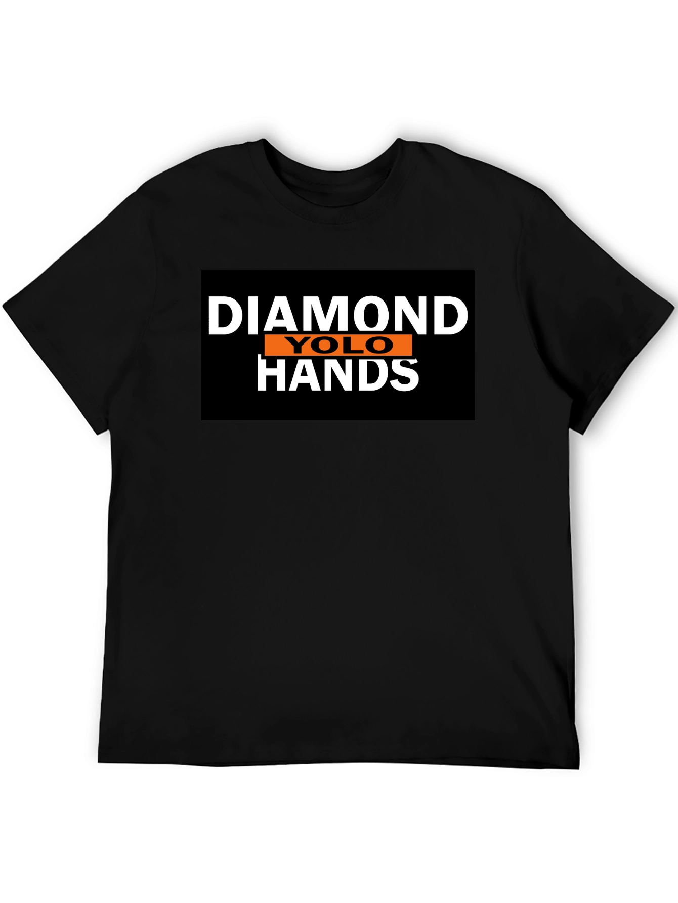 Diamond YOLO Hands Black T-Shirt - 5