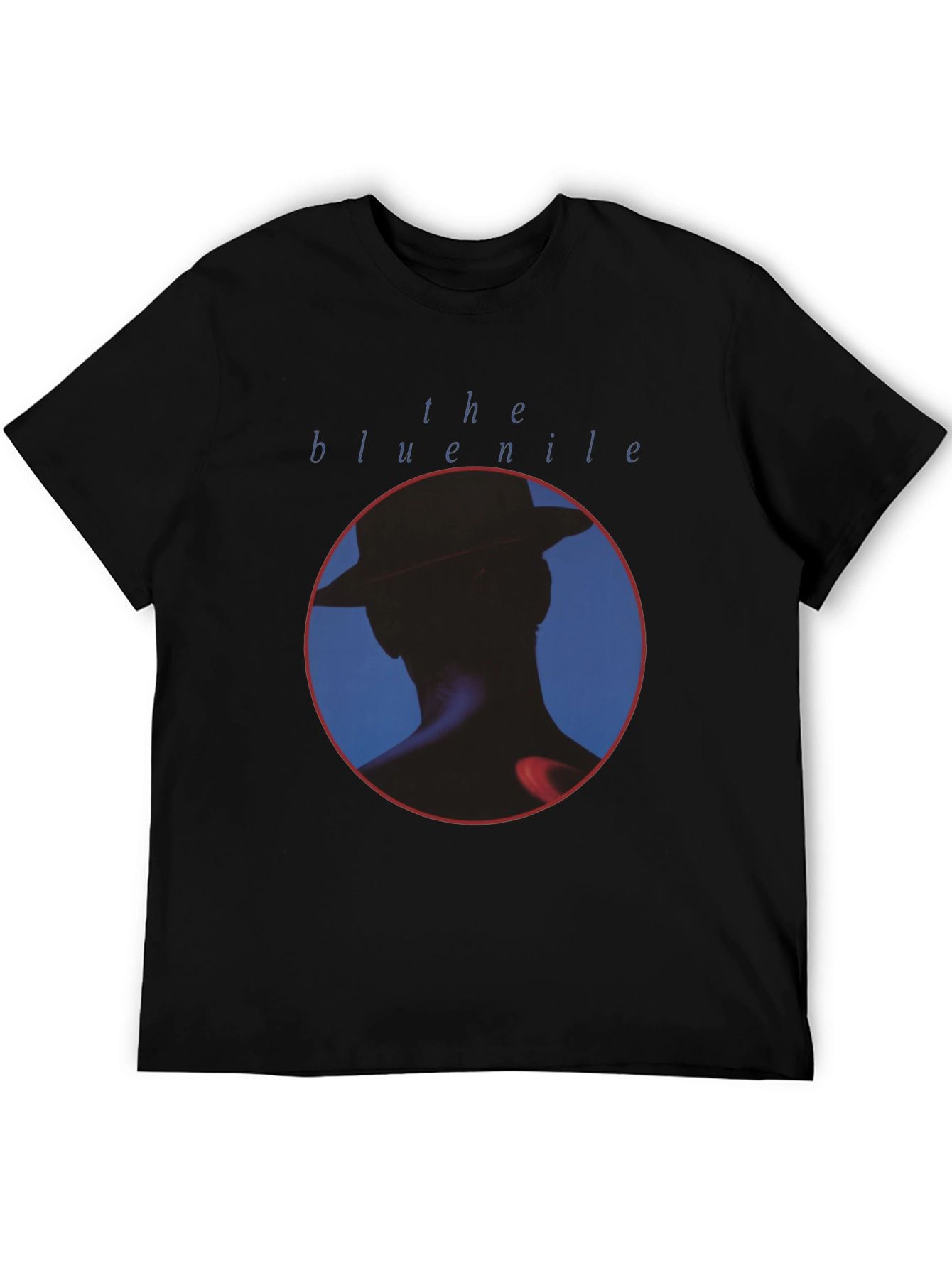The Blue Nile Album Cover Black T-Shirt - 5