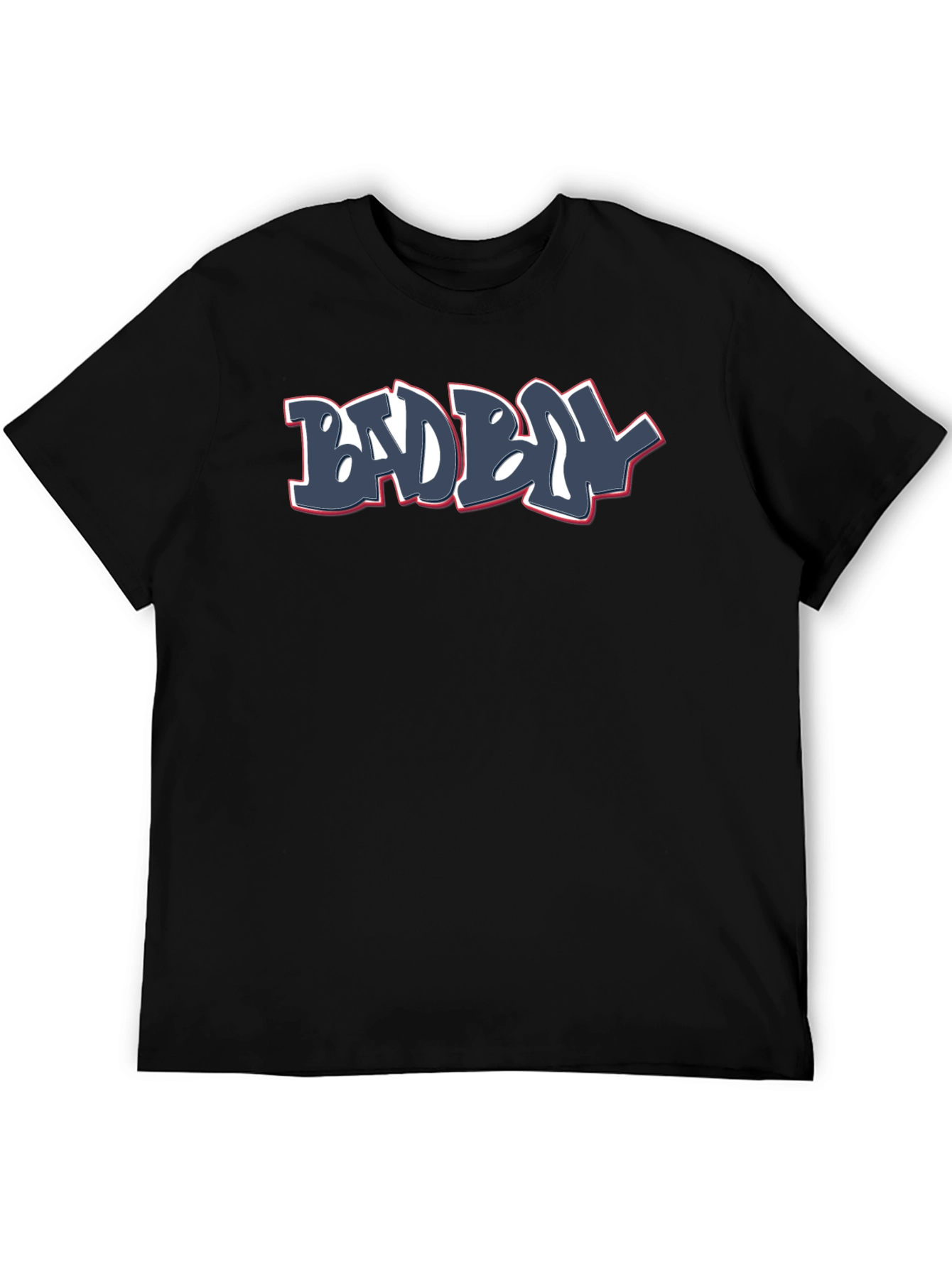 Black Bad Boy Graphic T-Shirt - Classic Street Style view 5
