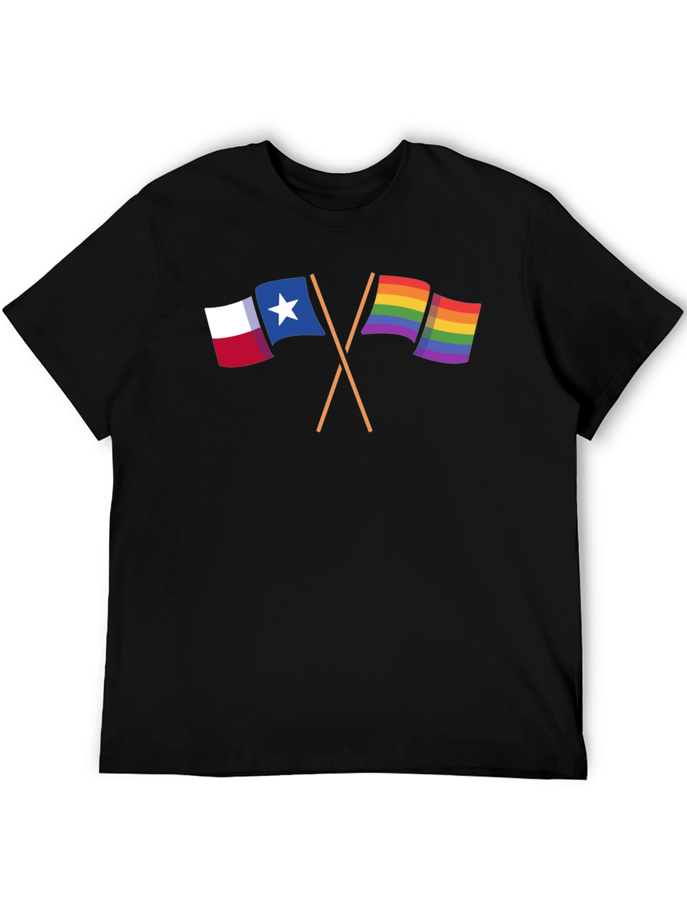 Black Texas Pride T-Shirt view 5