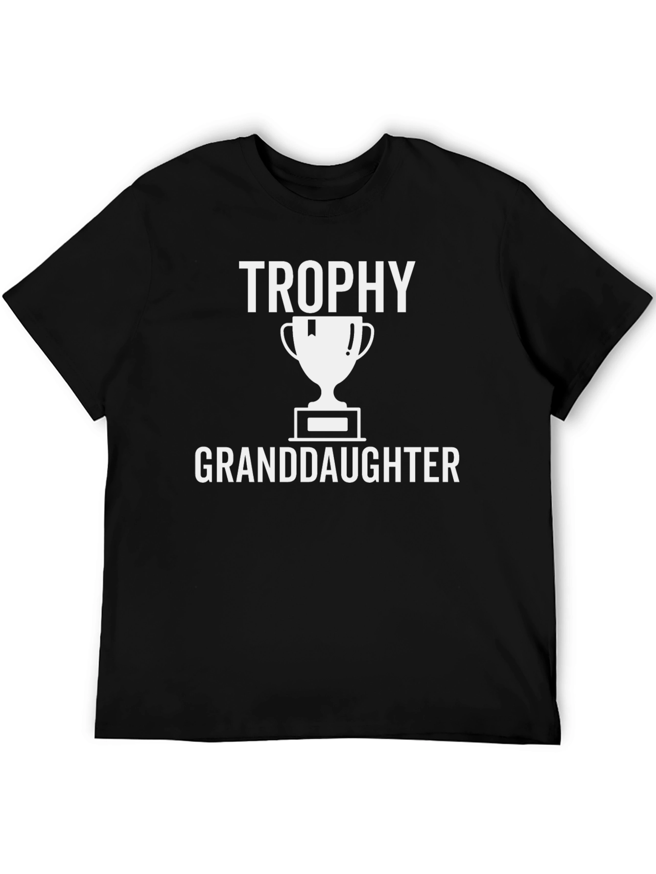 Black Trophy Granddaughter Graphic T-Shirt view 5