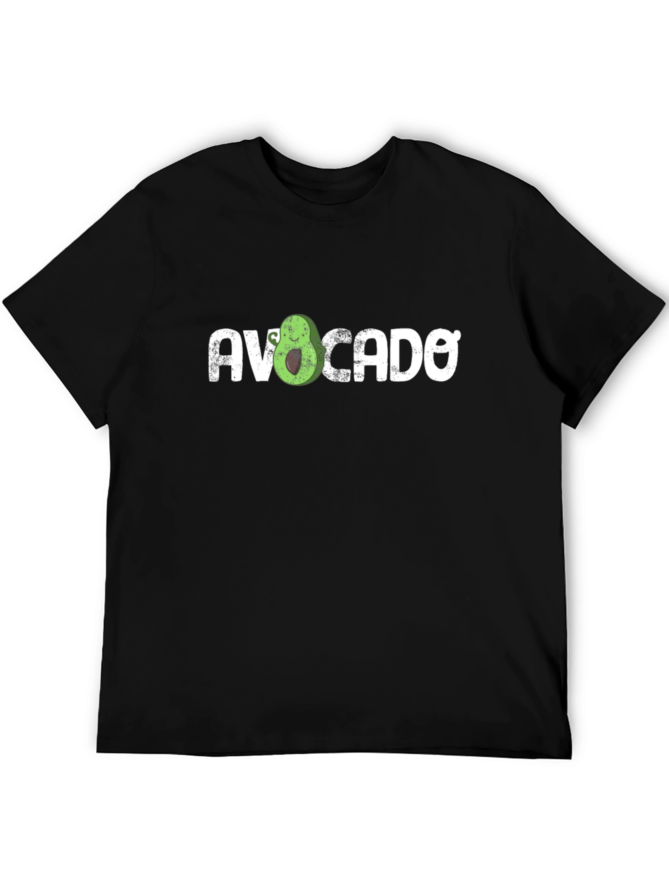 Black Avocado Graphic T-Shirt - Funny Foodie Tee view 5