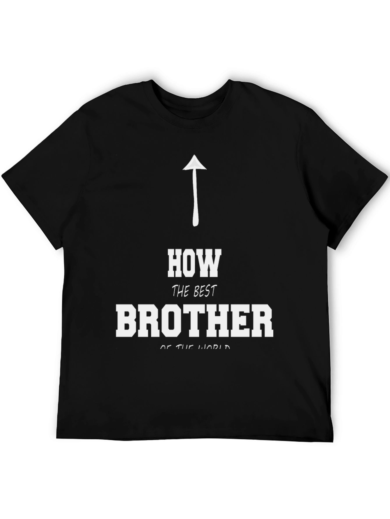 Black Best Brother T-Shirt view 5