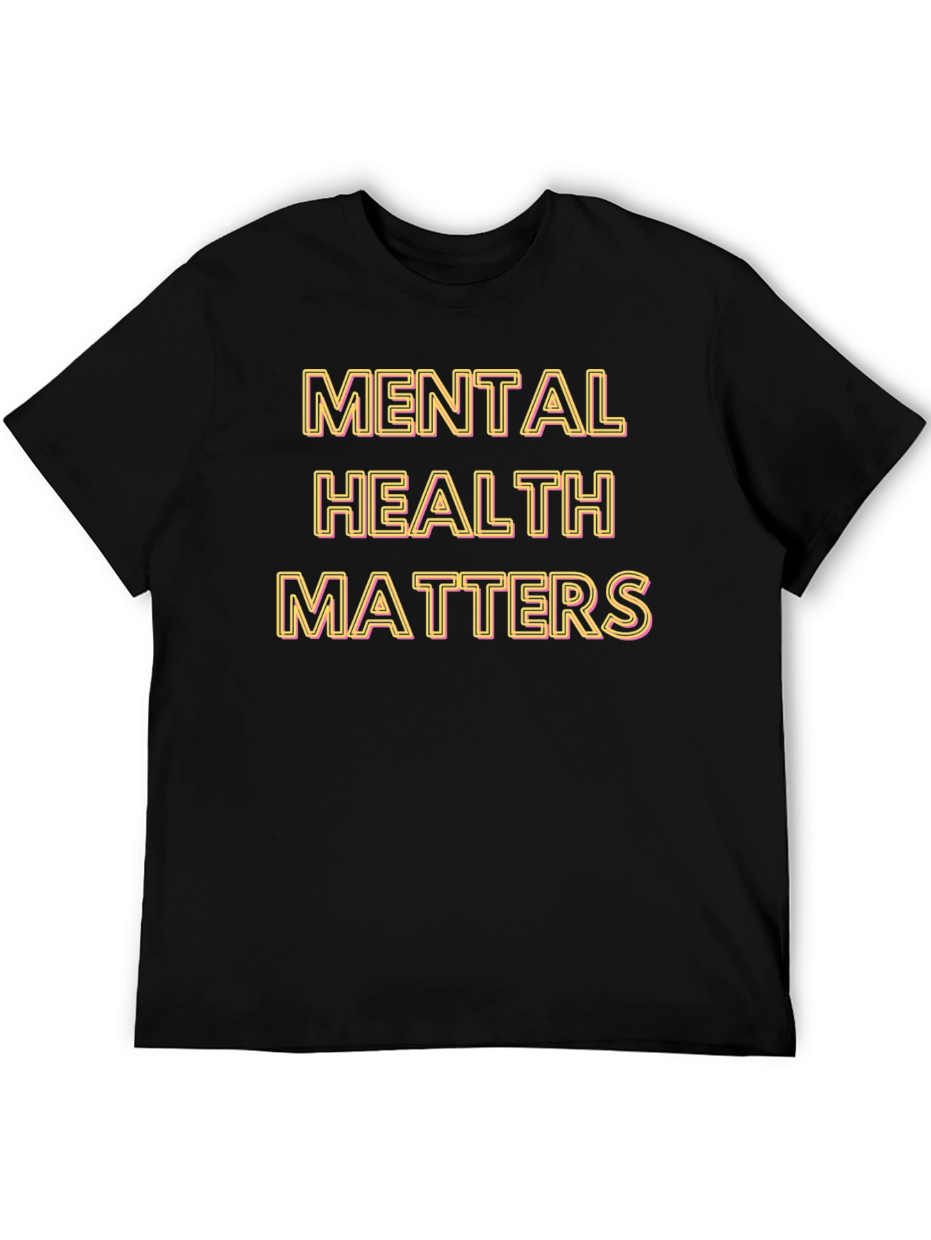 Black Mental Health Matters Graphic Tee view 5