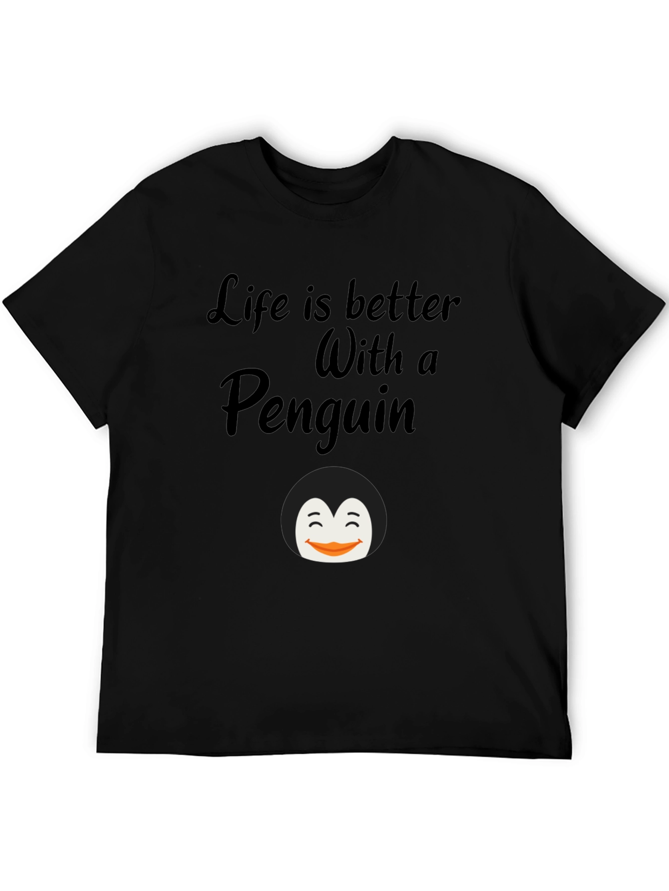 Black Life is Better With a Penguin T-Shirt view 5