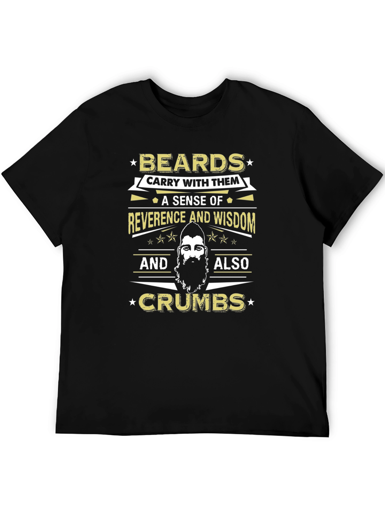 Black Beards Carry Wisdom T-Shirt view 5