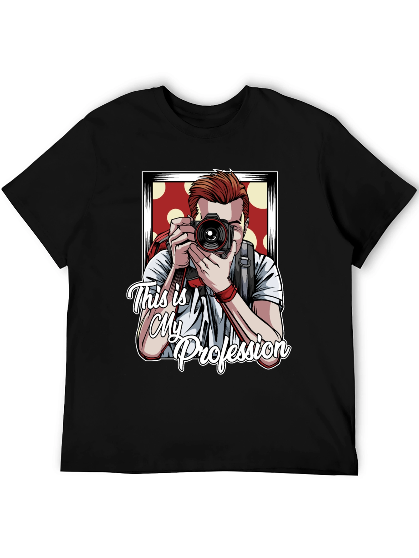Photographer Profession Graphic T-Shirt - 5