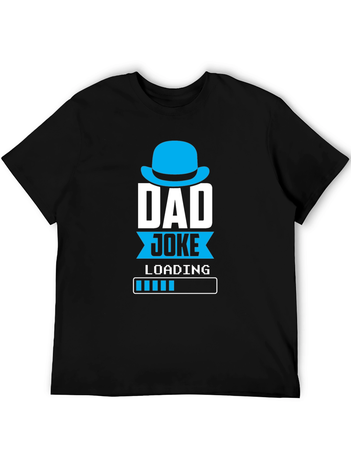 Black Dad Joke Loading T-Shirt Funny Fathers Day Gift view 5
