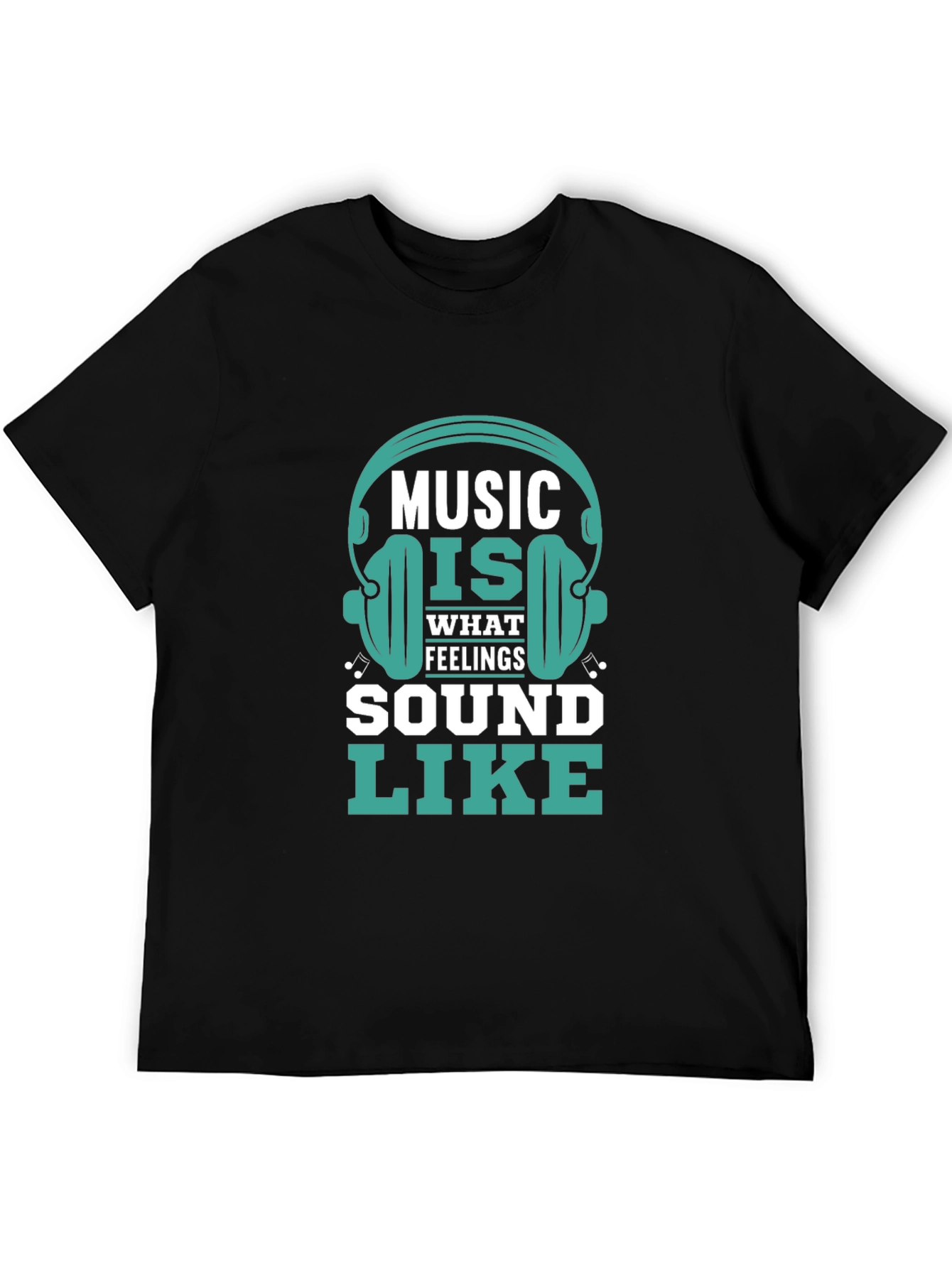 Black Music is What Feelings Sound Like T-Shirt view 5