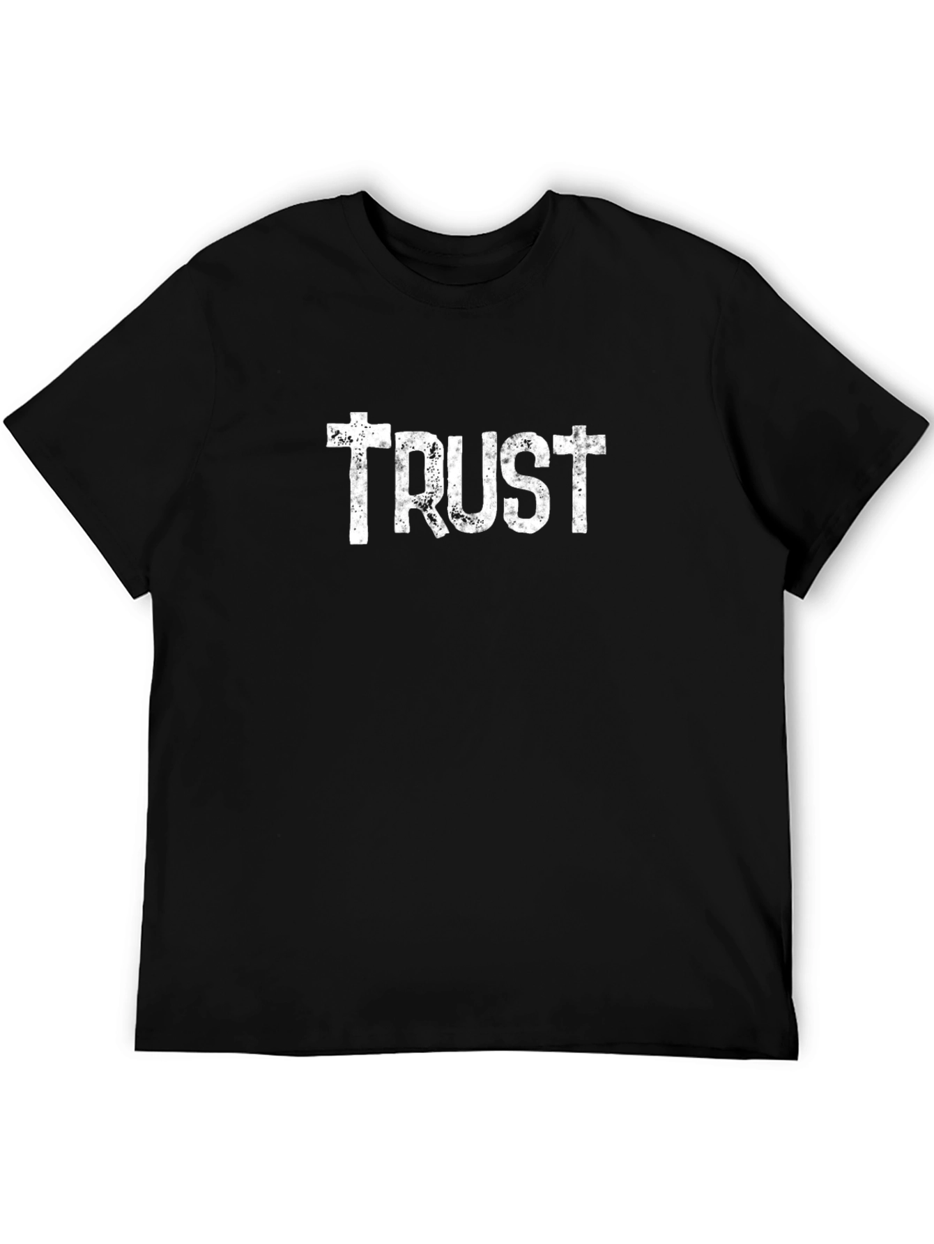 Black Trust Graphic Tee - Unisex Christian T-Shirt view 5