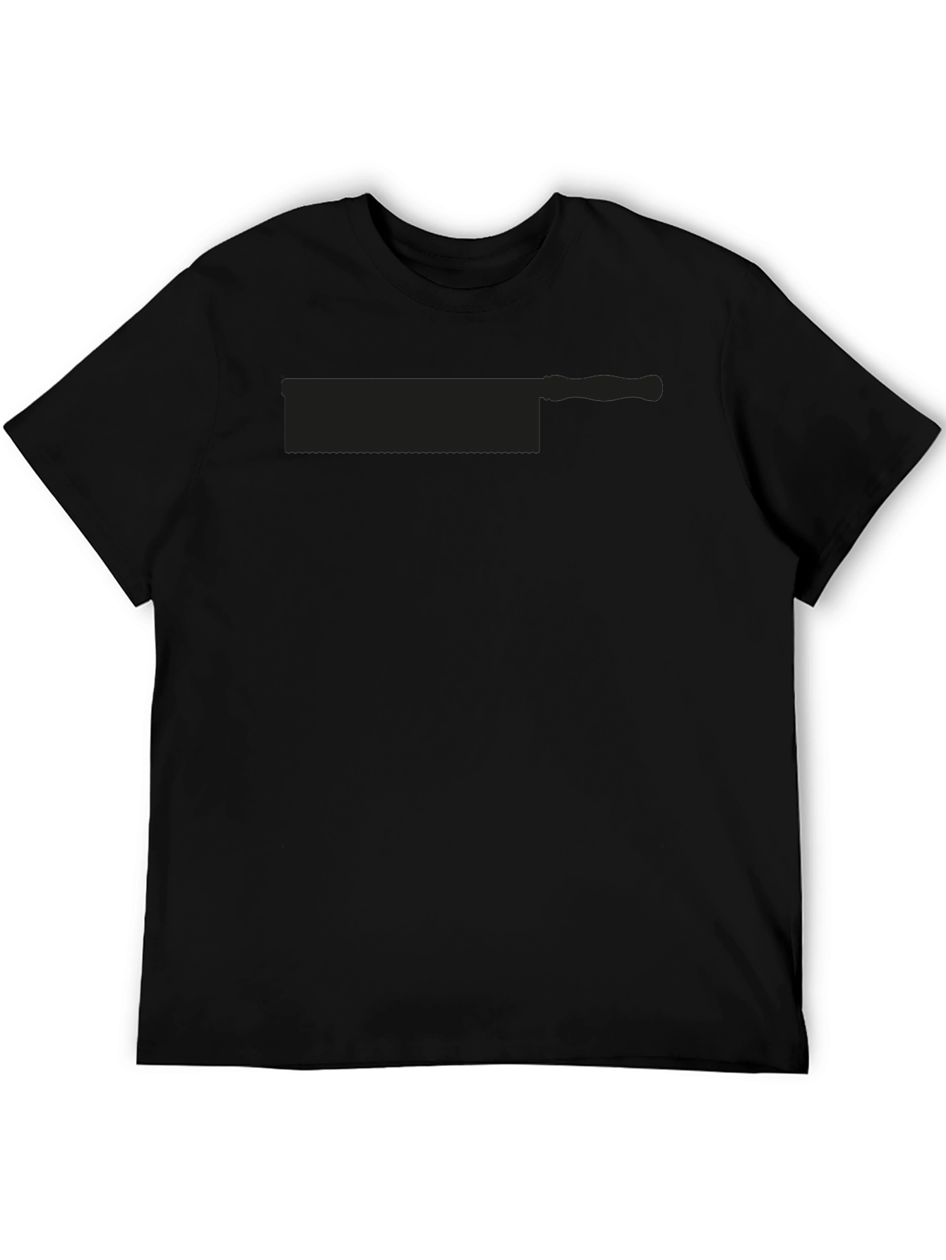 Classic Black Crew Neck T-Shirt - 5