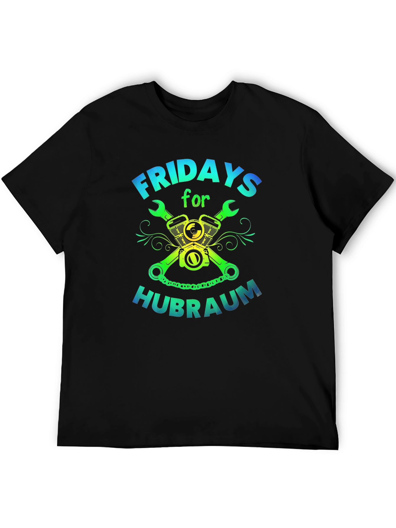 Fridays Hubraum T-Shirt - Mechanic & Car Enthusiast - 5