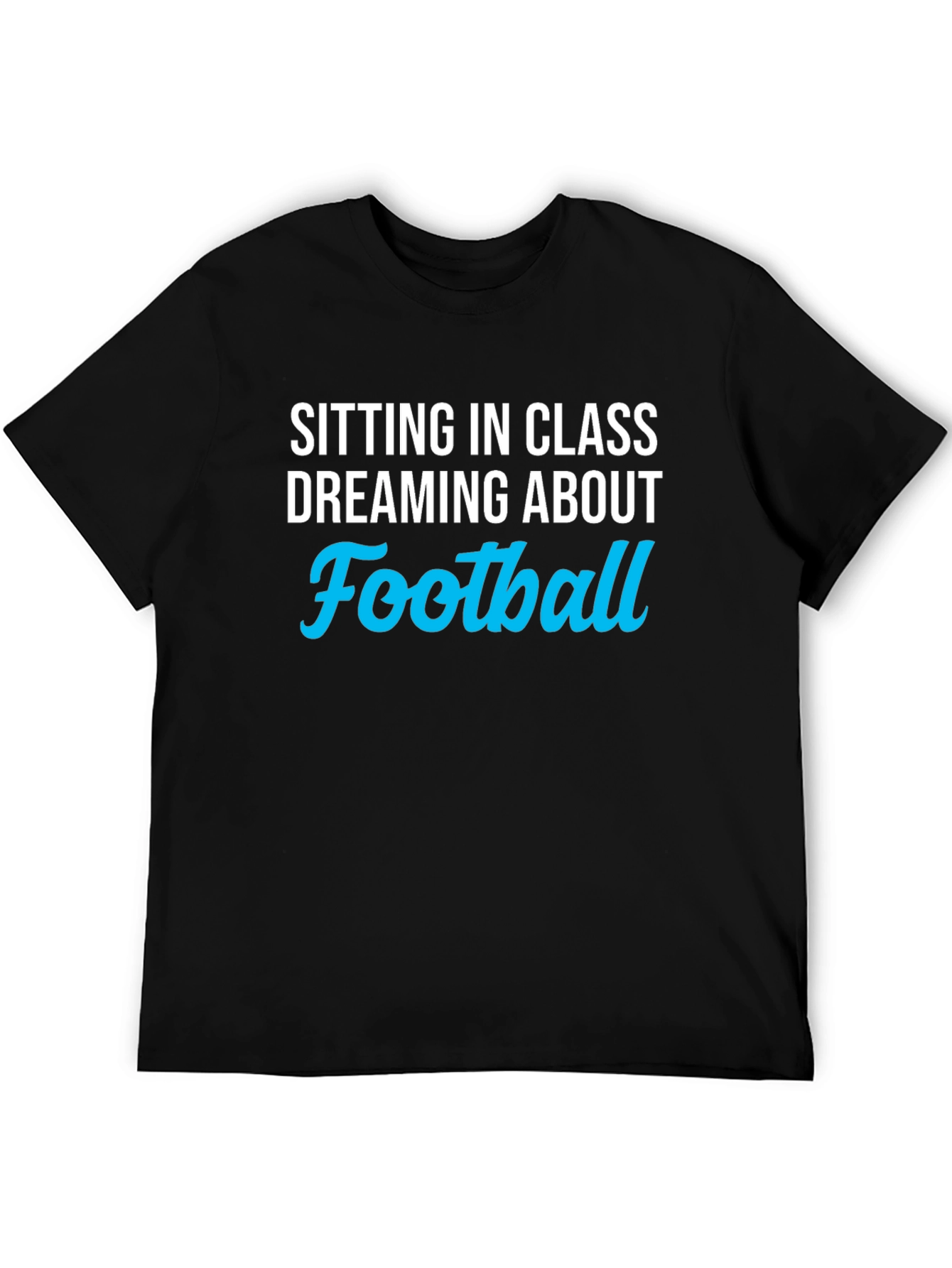 Black Football Dream T-Shirt - Class Football Fan view 5